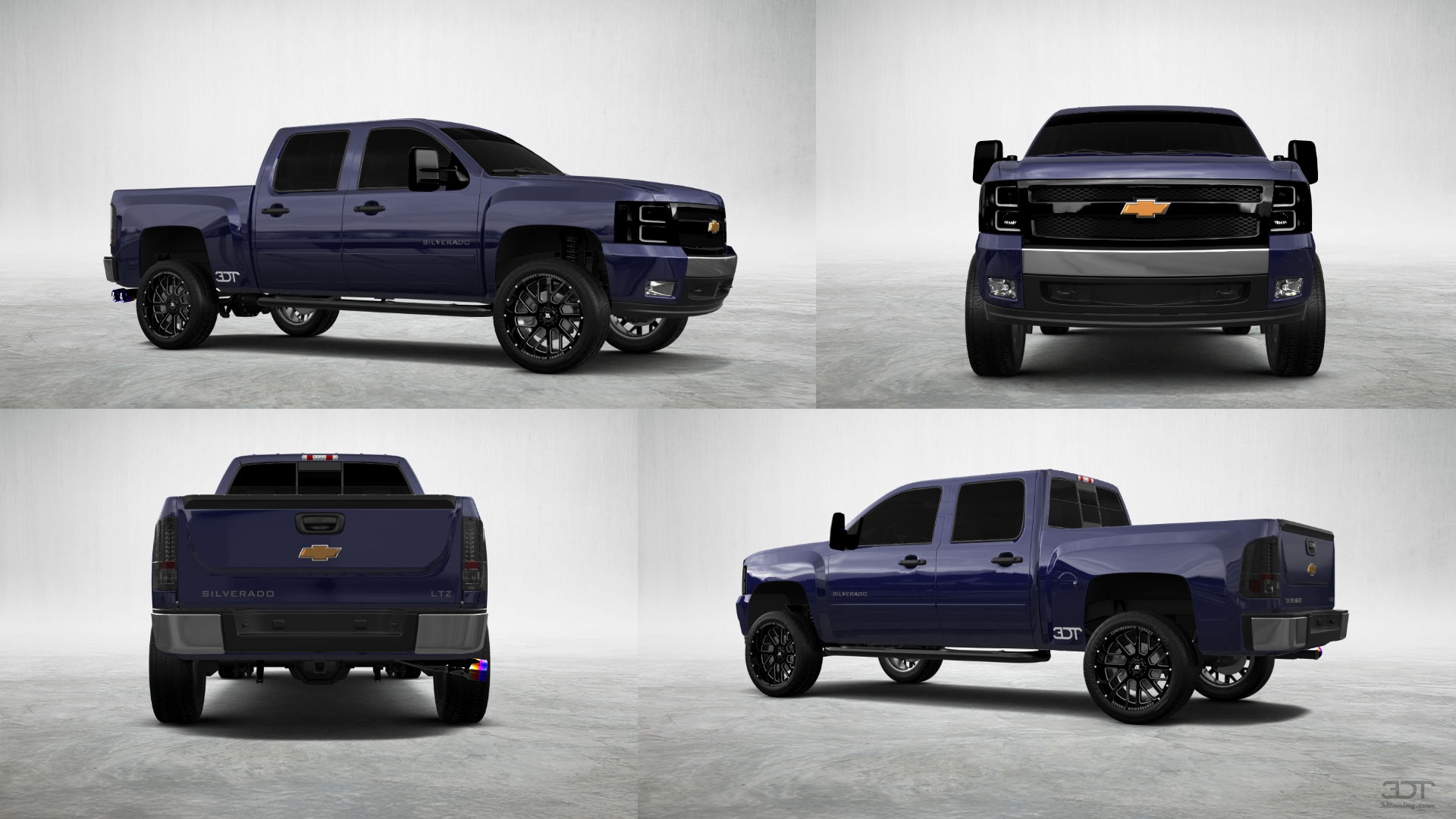 Chevrolet Silverado 1500 Crew Cab 4 Door pickup truck 2007