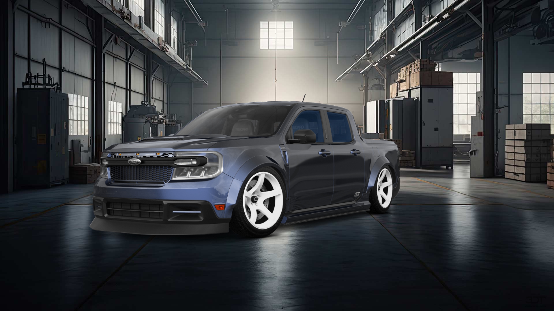 Ford Maverick 4 Door pickup truck 2022 tuning