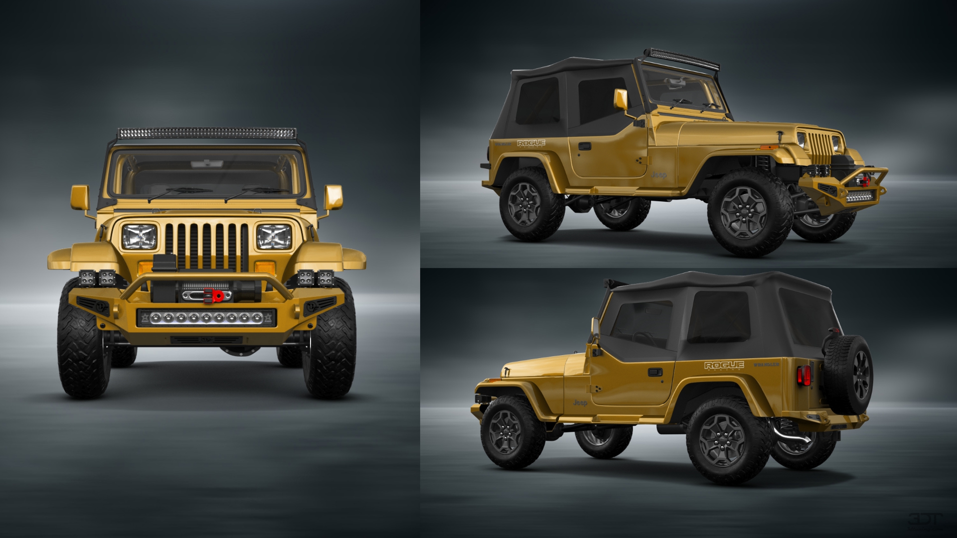 Jeep Wrangler YJ 2 Door SUV 1990 tuning
