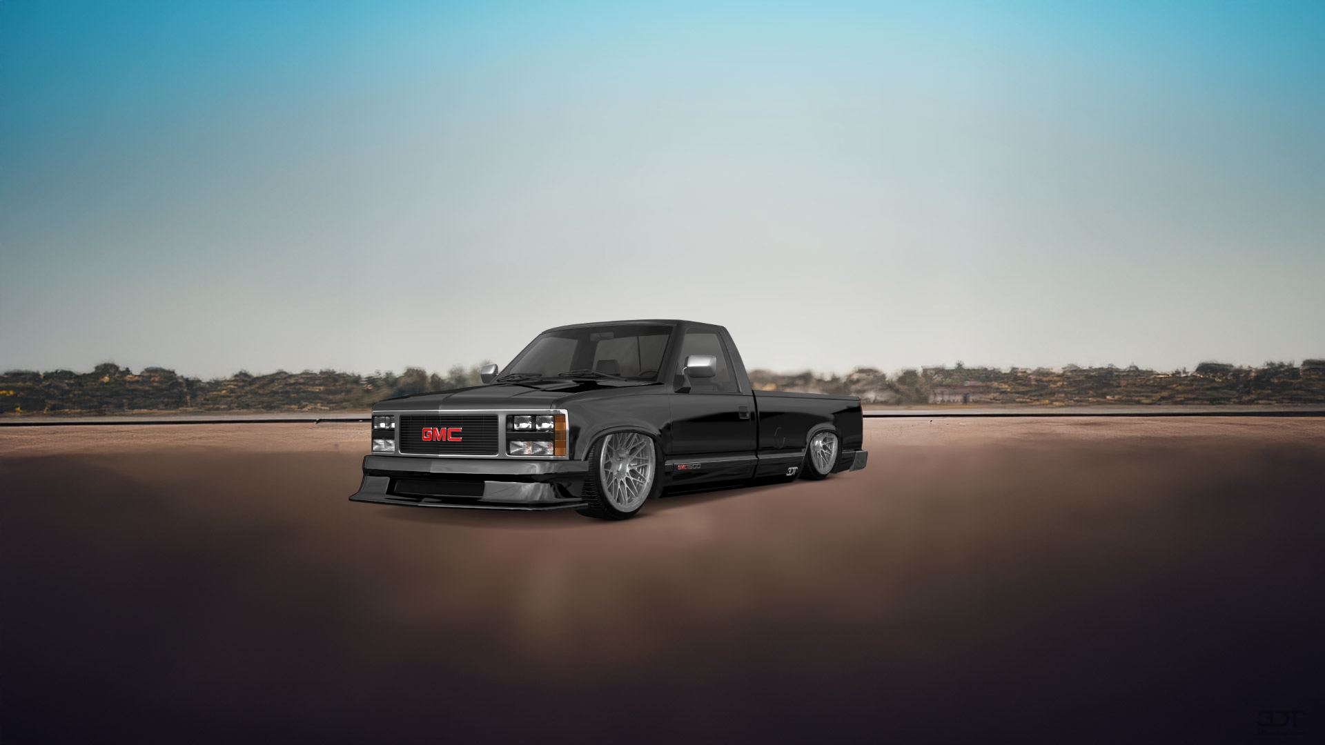 GMC Sierra 1500 2 Door pickup truck 1988 tuning