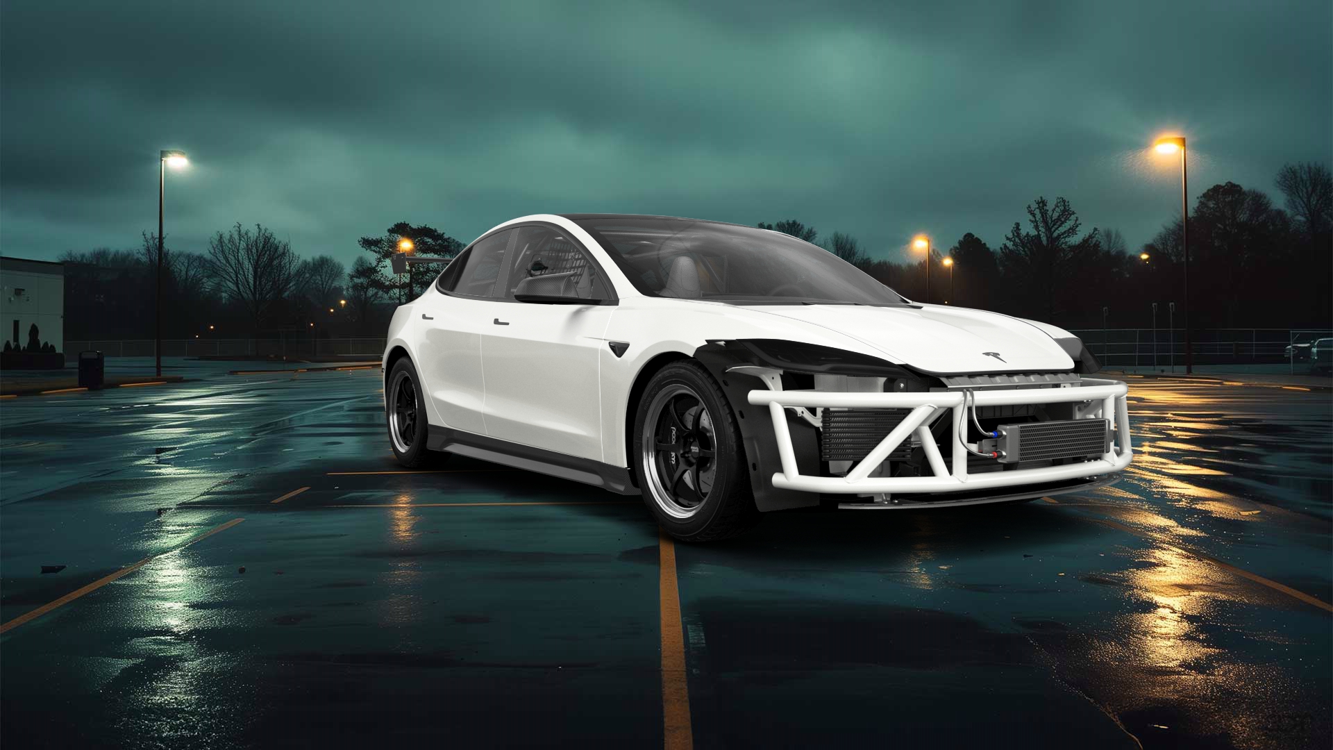 Tesla Model 3 4 Door Saloon 2023 tuning