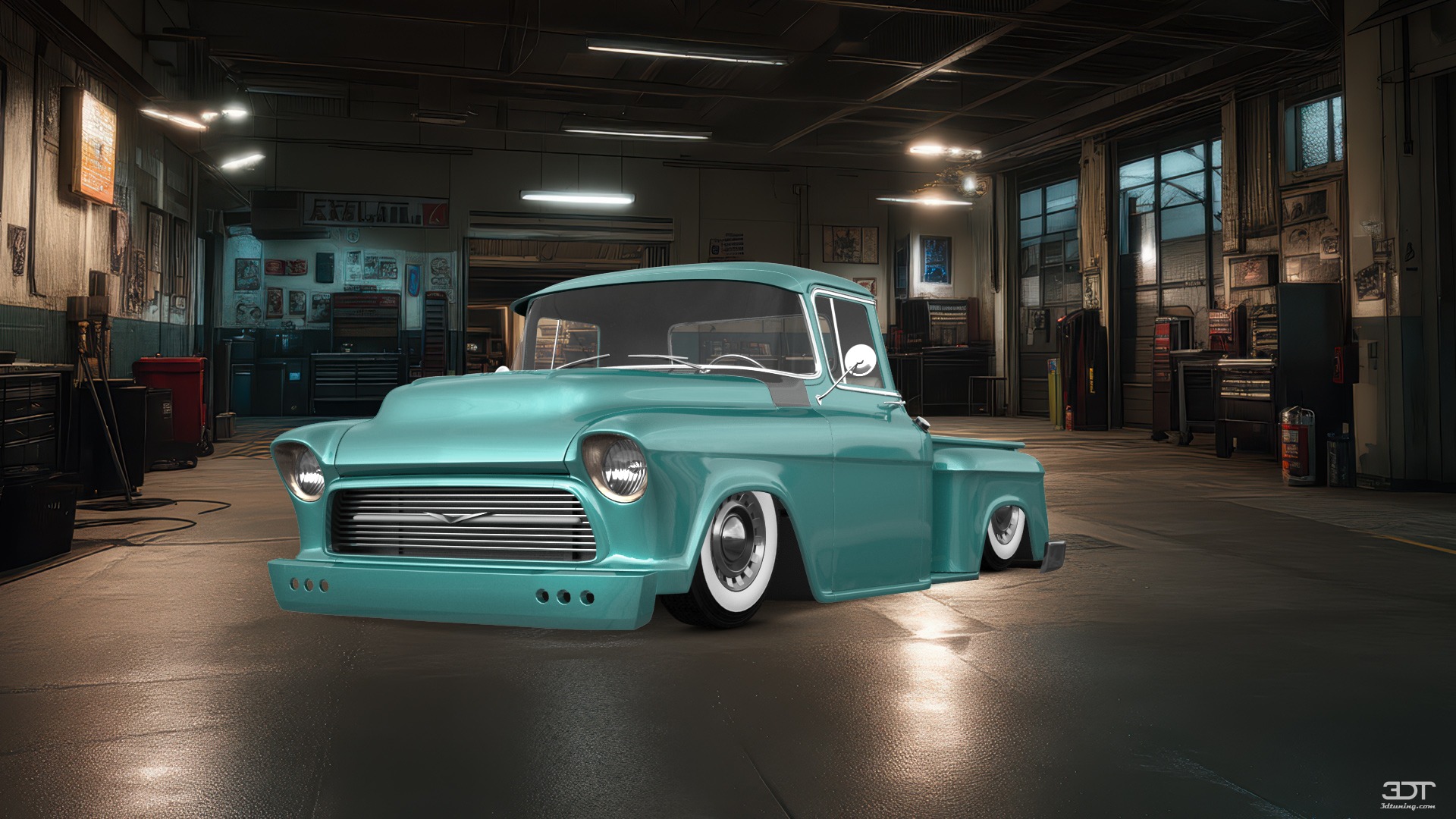 Chevrolet 3100 2 Door pickup truck 1955 tuning
