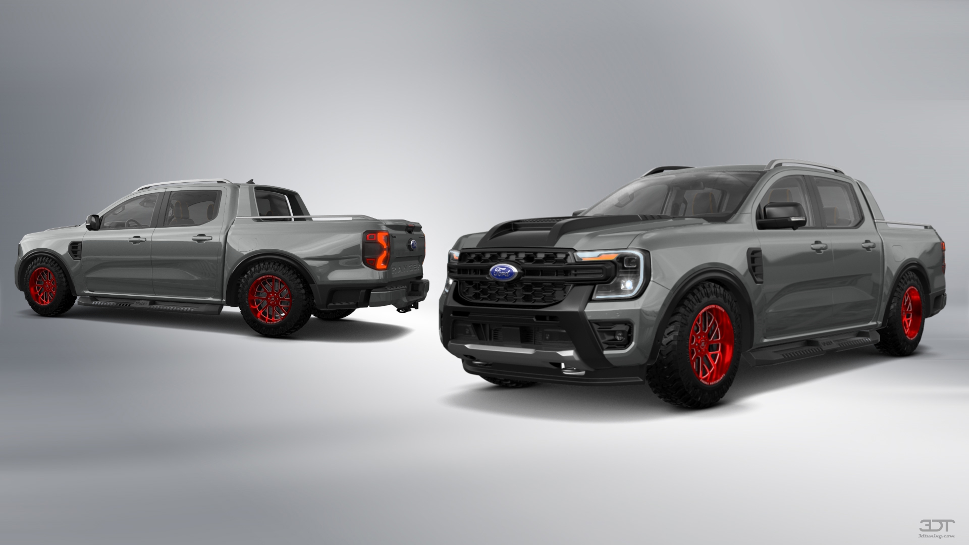 Ford Ranger 4 Door pickup truck 2022 tuning