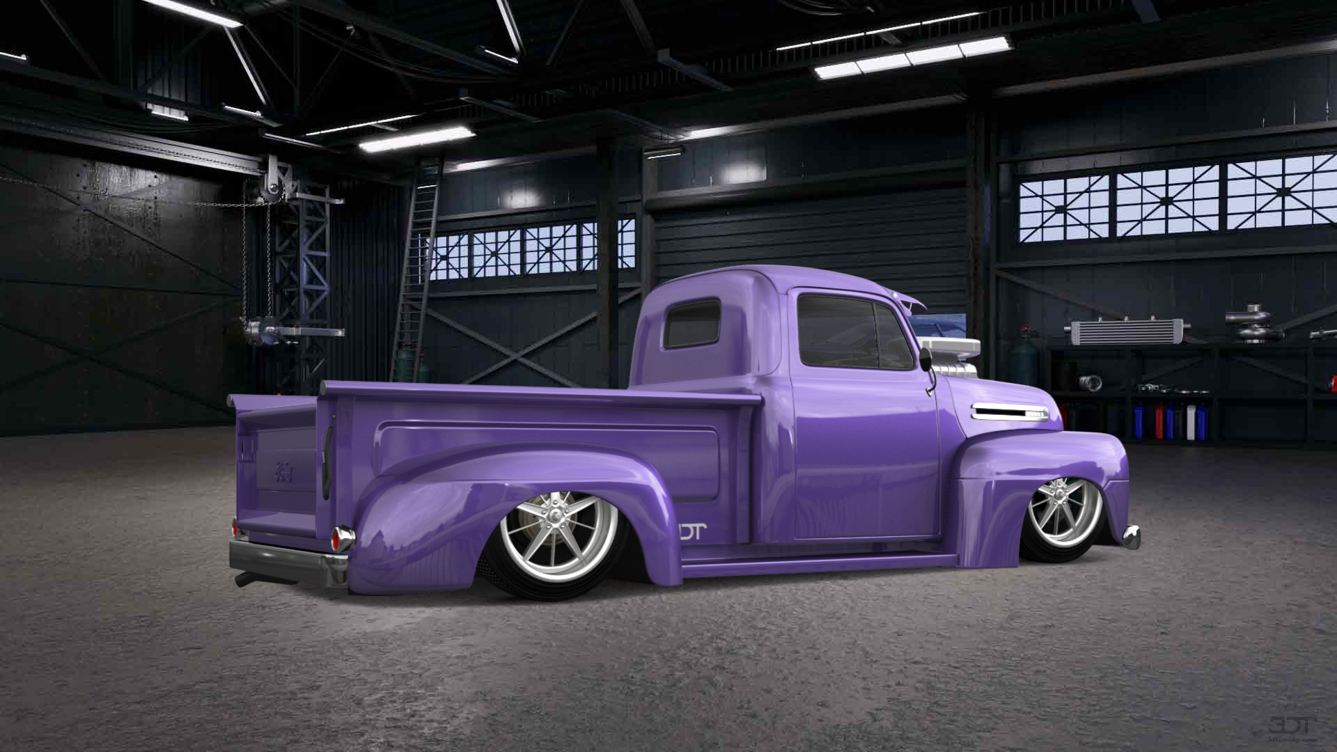 Ford F1 2 Door pickup truck 1949