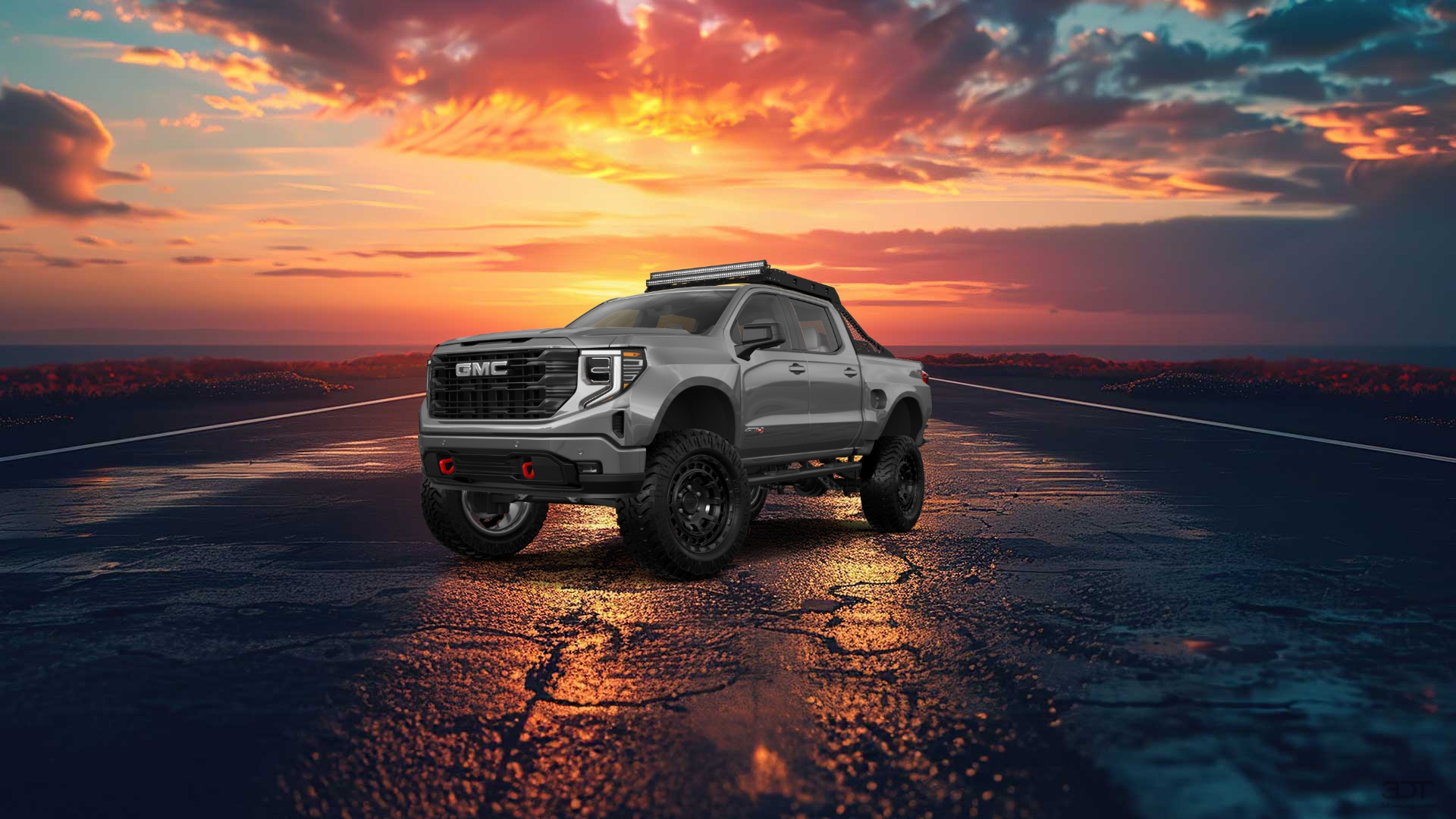 GMC Sierra 1500 Crew Cab 5.8 ft box 4 Door pickup truck 2023
