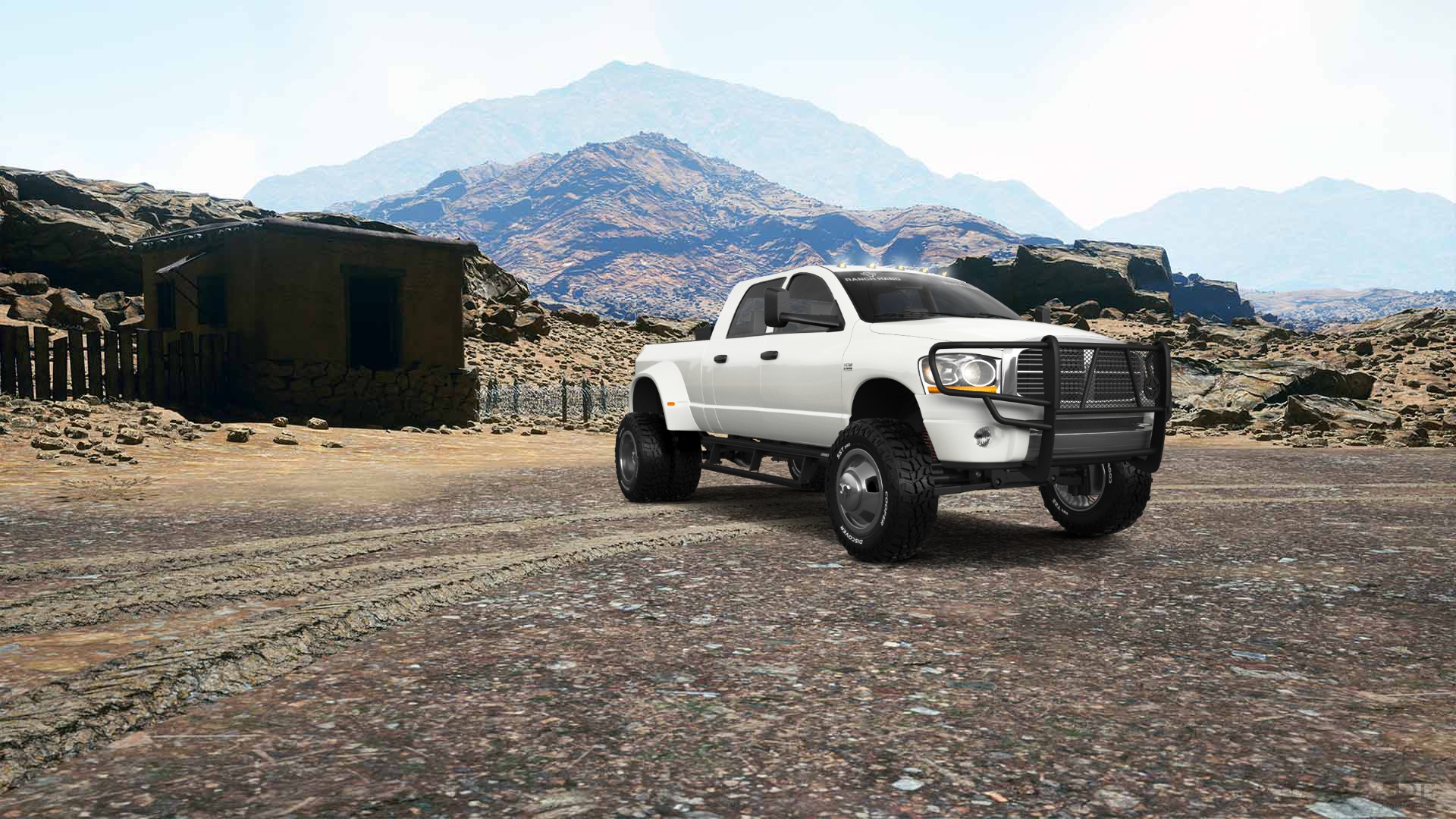 Dodge Ram 3500 Dually 4 Door pickup truck 2007 tuning