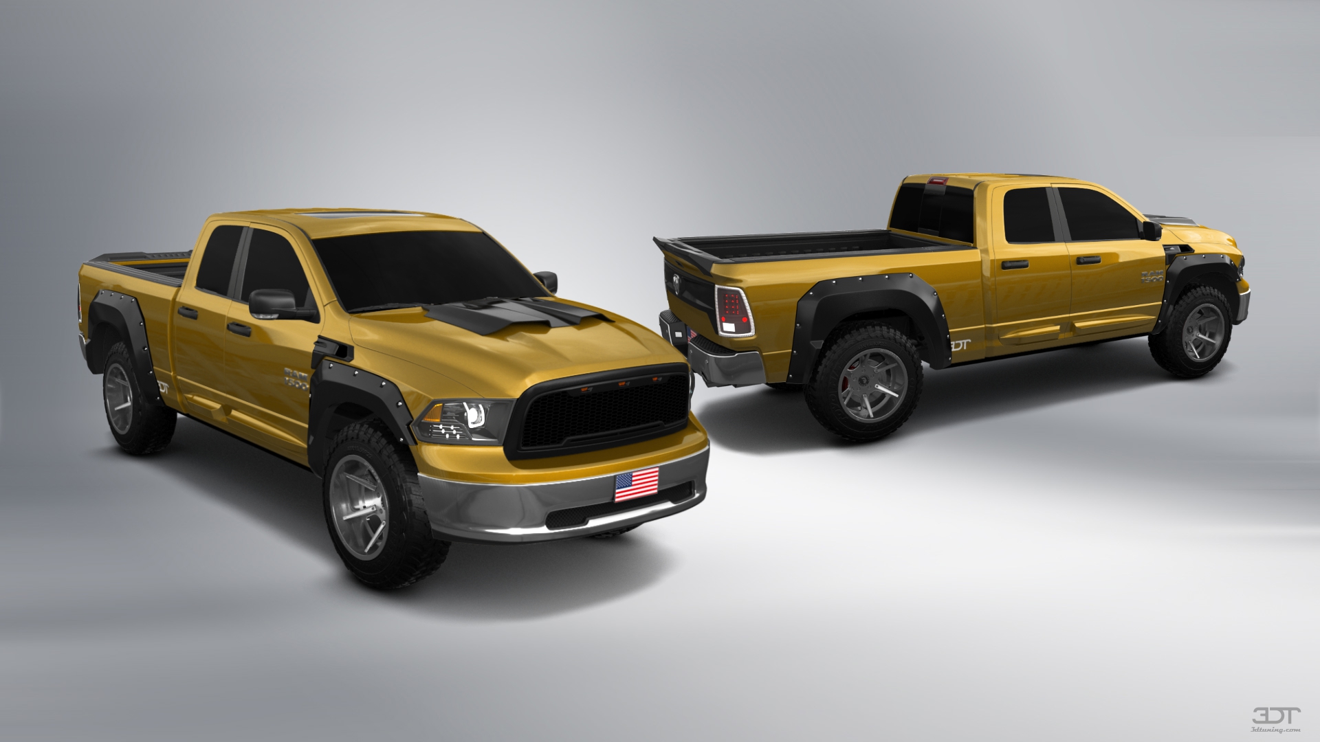 Dodge Ram 1500 6.4' box Extended Cab 4 Door pickup truck 2009