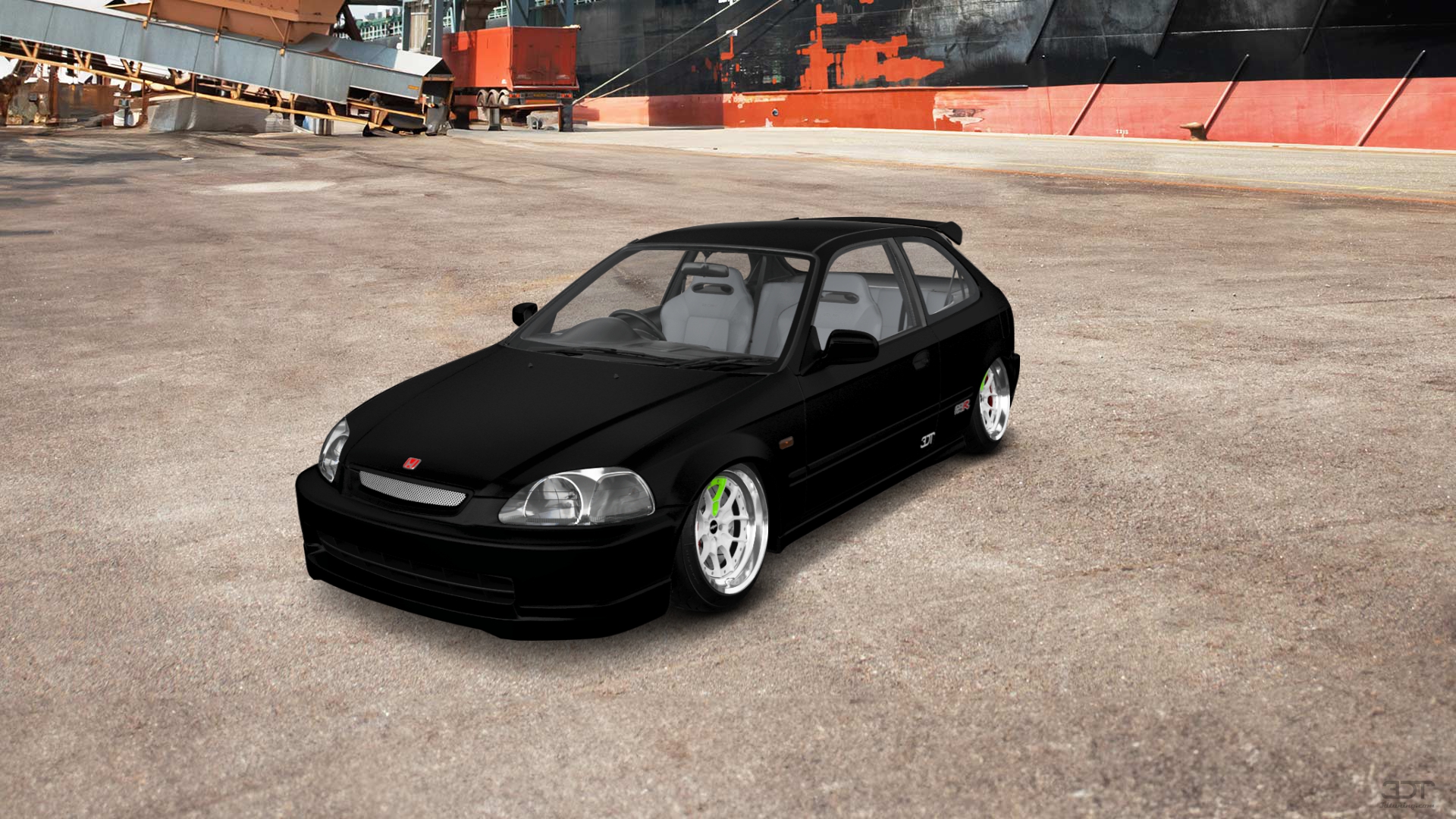 Honda Civic 3 Door Hatchback 1997 Images