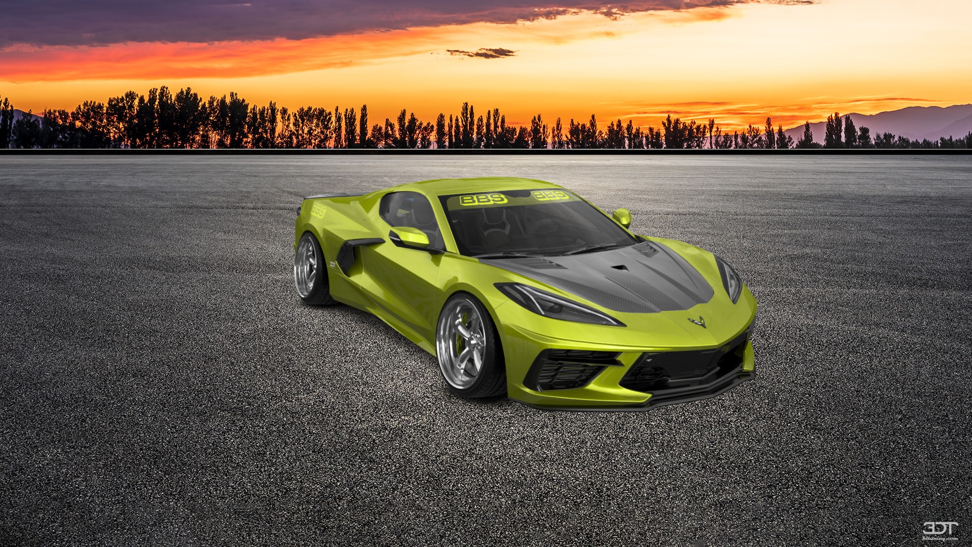 Chevrolet Corvette 2 door targa top 2020 tuning
