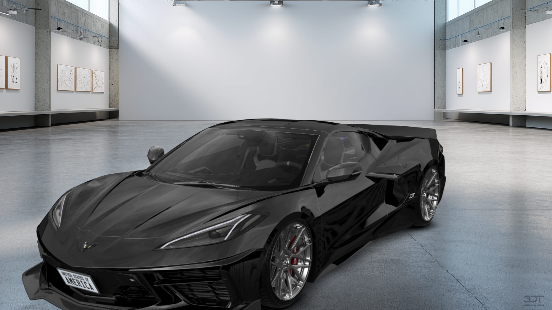 Chevrolet Corvette 2 door targa top 2020 tuning