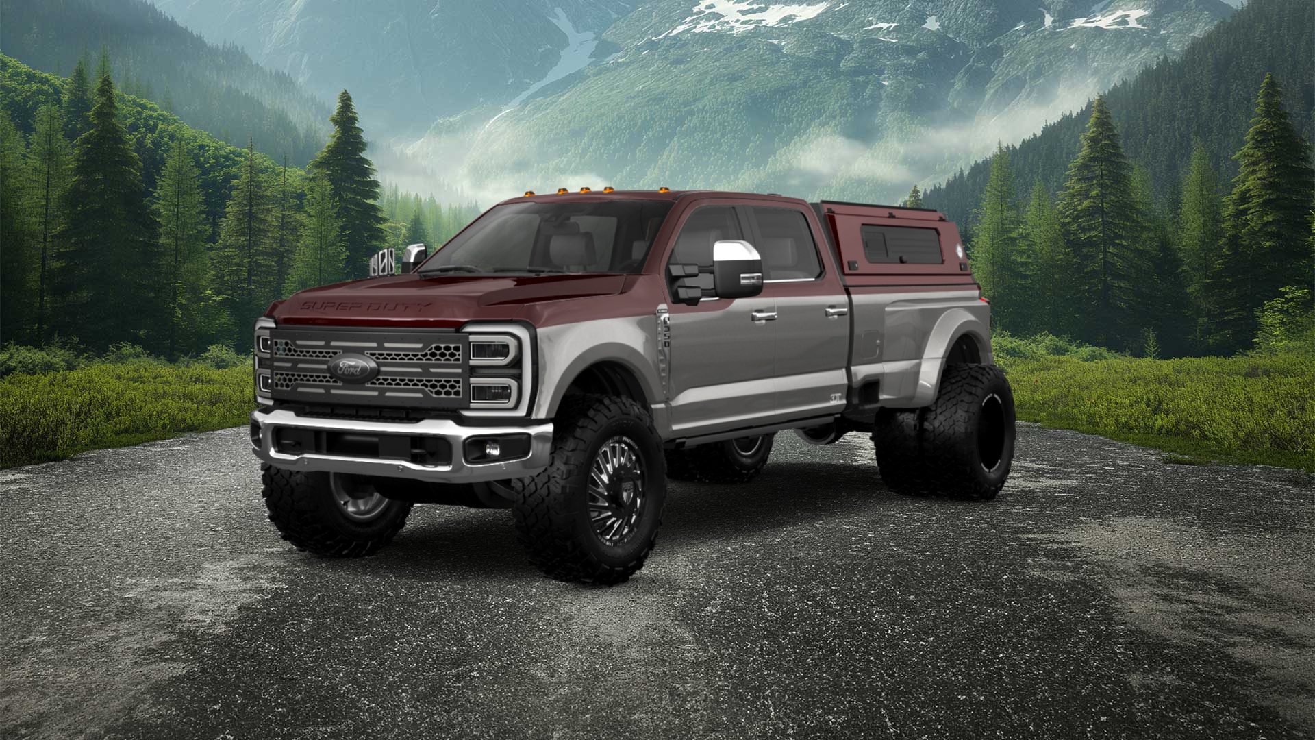 Ford F-350 DRW Crew Cab 4 Door pickup truck 2023 tuning