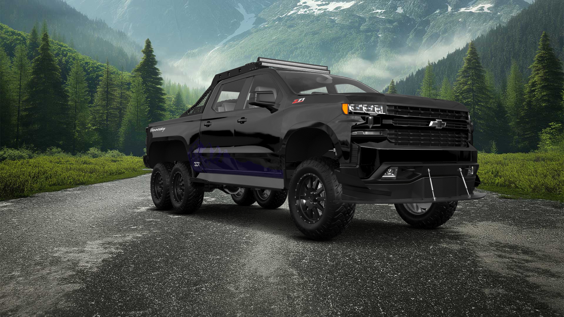 Chevrolet Silverado Hennessey Goliath 6X6 Truck 2020