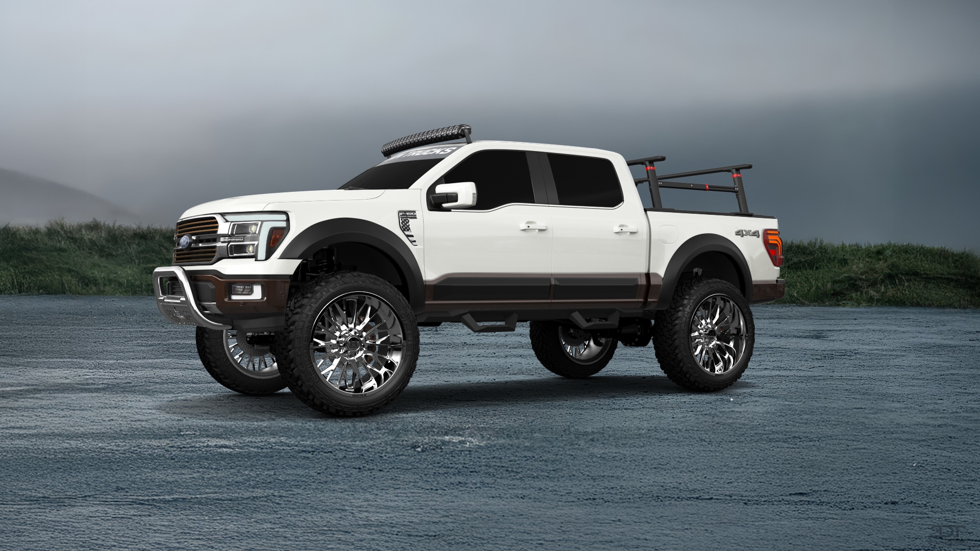 Ford F-150 SuperCrew 4 Door pickup truck 2024 tuning