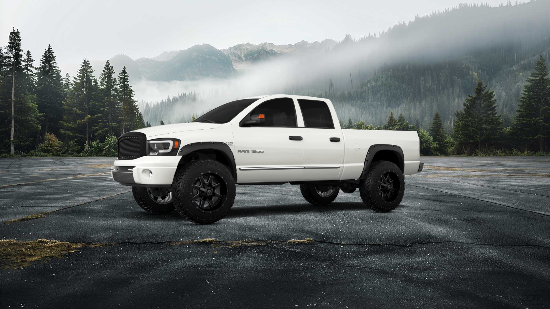Dodge Ram 1500 Quad-Cab 4 Door pickup truck 2006 tuning