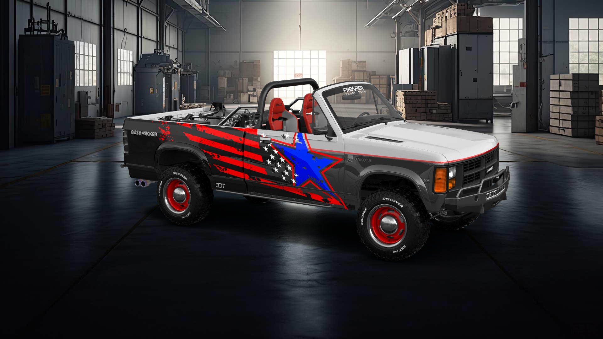 Dodge Dakota Regular Cab 2 Door pickup truck 1987 tuning