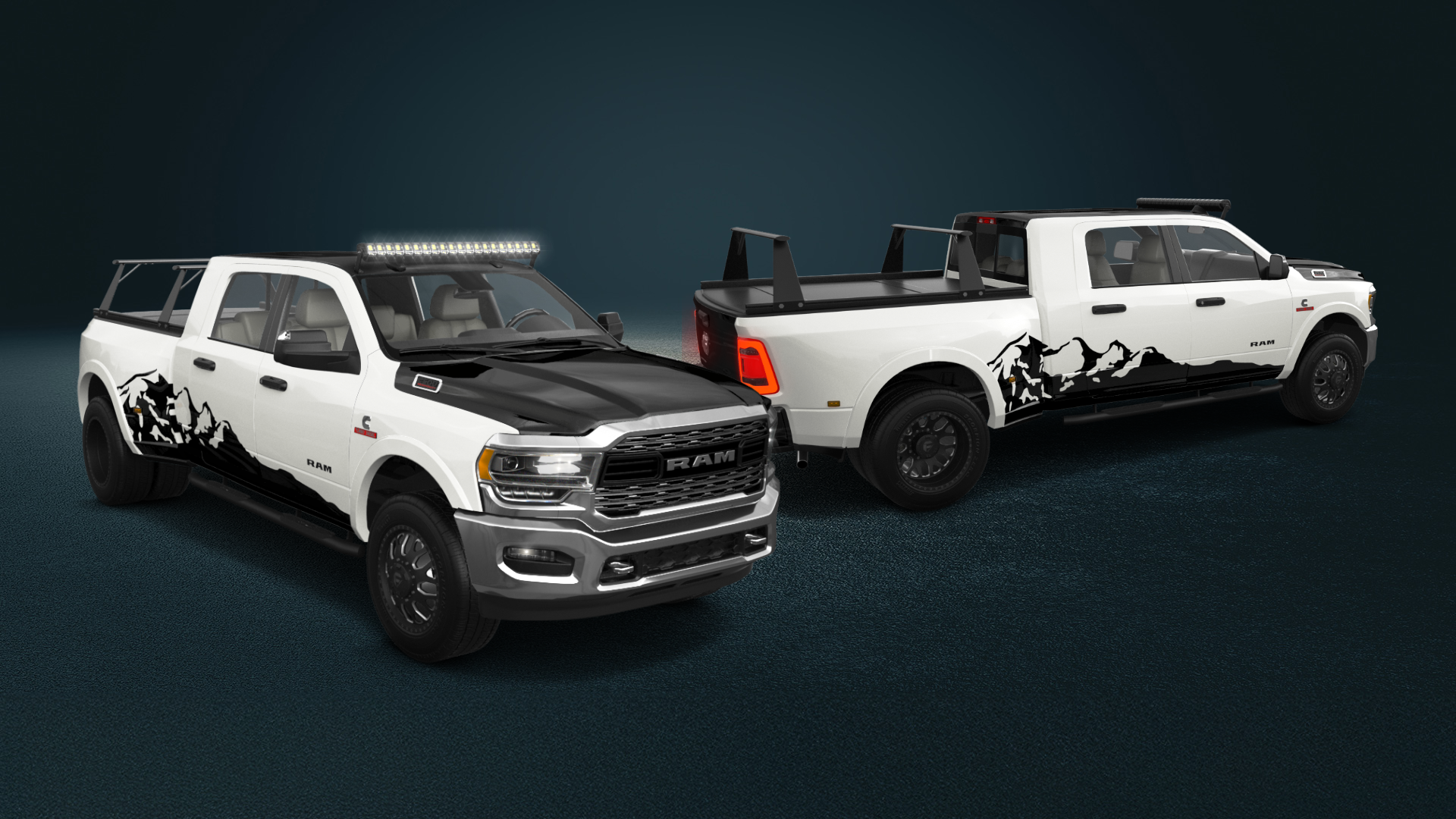 Dodge Ram 3500 4 Door pickup truck 2020