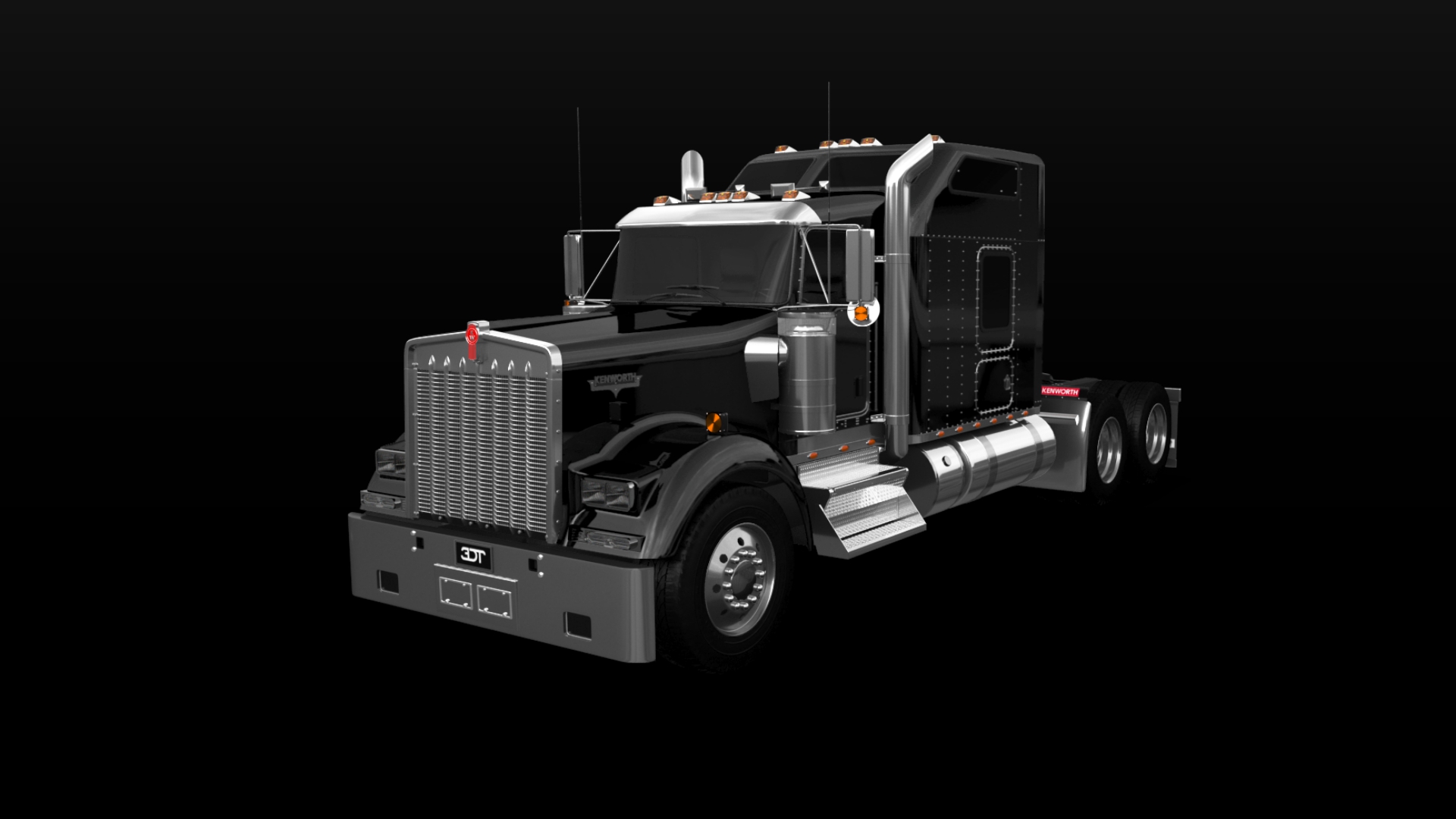 Kenworth W900 Sleeper Cab Truck 2015