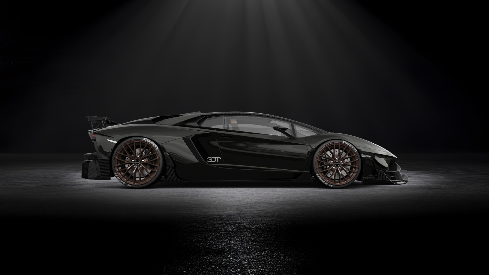 Lamborghini Aventador 2 Door Coupe 2012 tuning