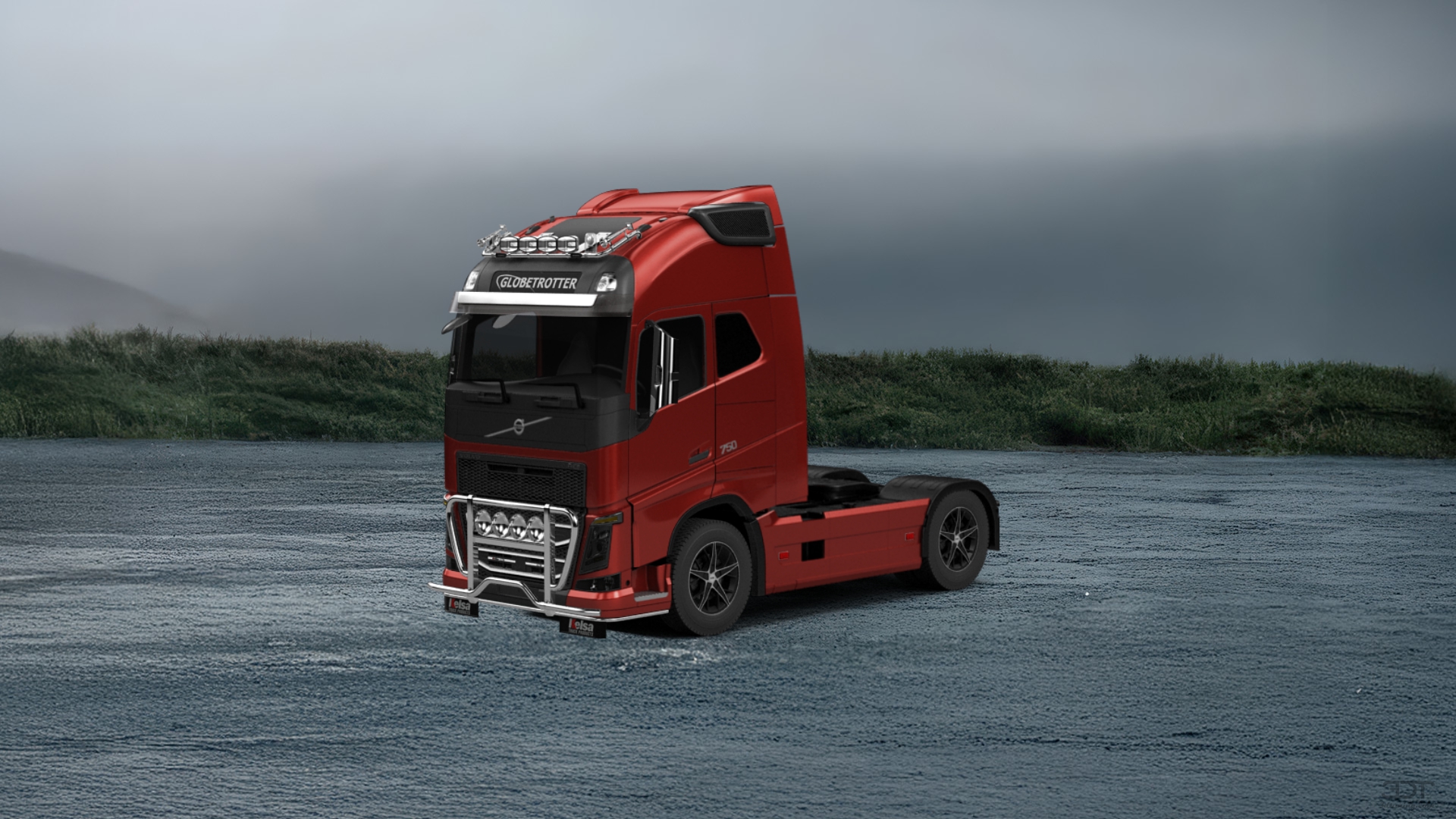 Volvo FH16 Globetrotter XL Cab Truck 2013 tuning