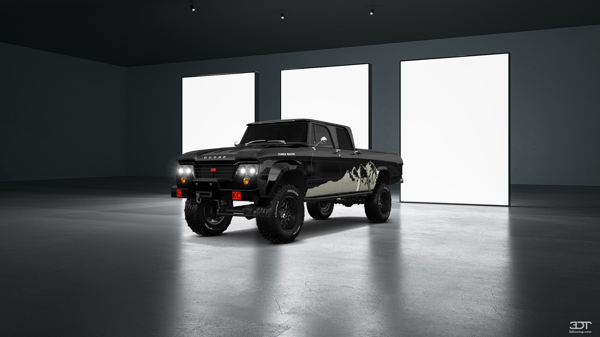 Dodge Power Wagon 4 Door pickup truck 1964