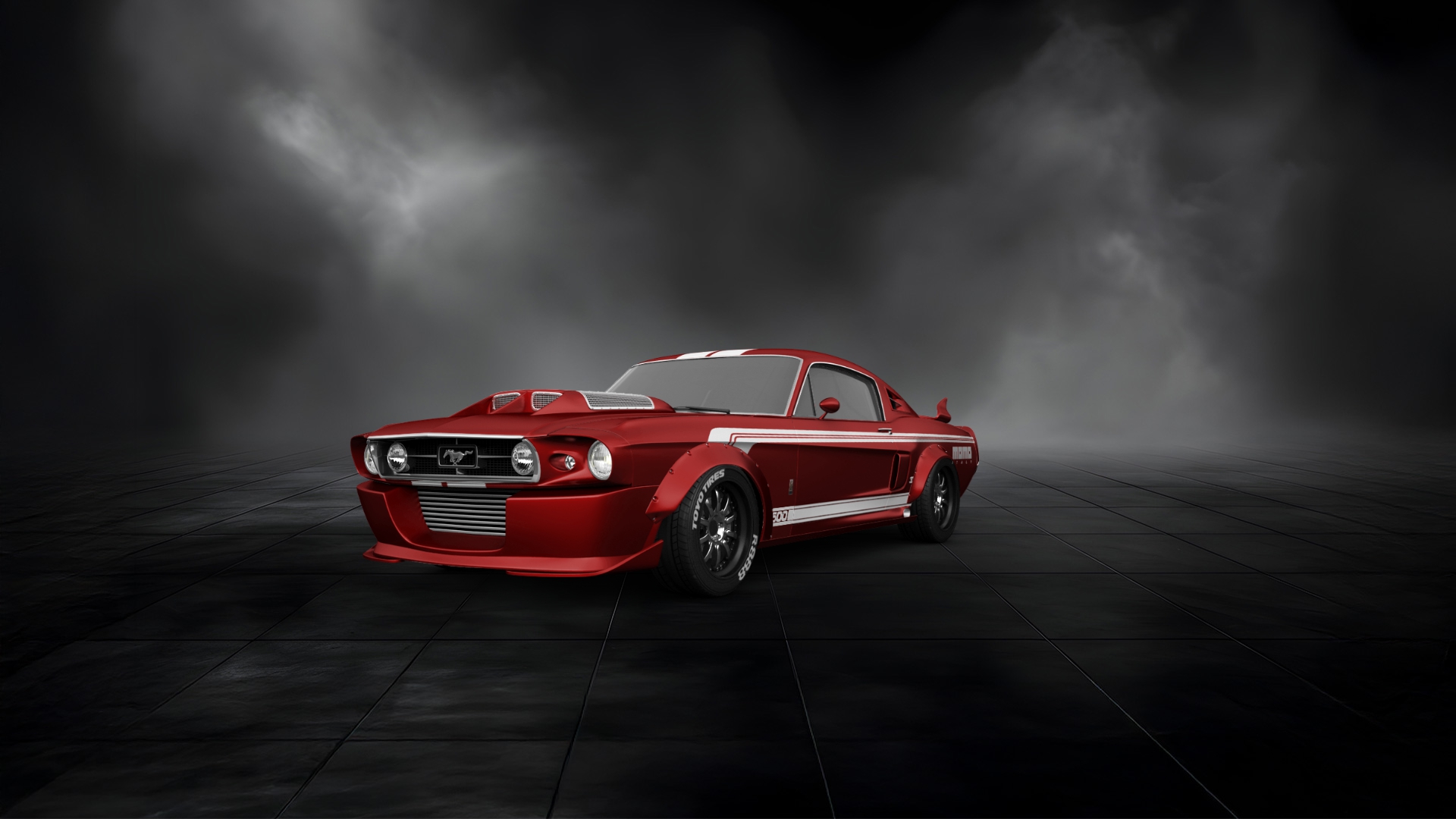 Mustang GT500 2 Door Coupe 1968 tuning