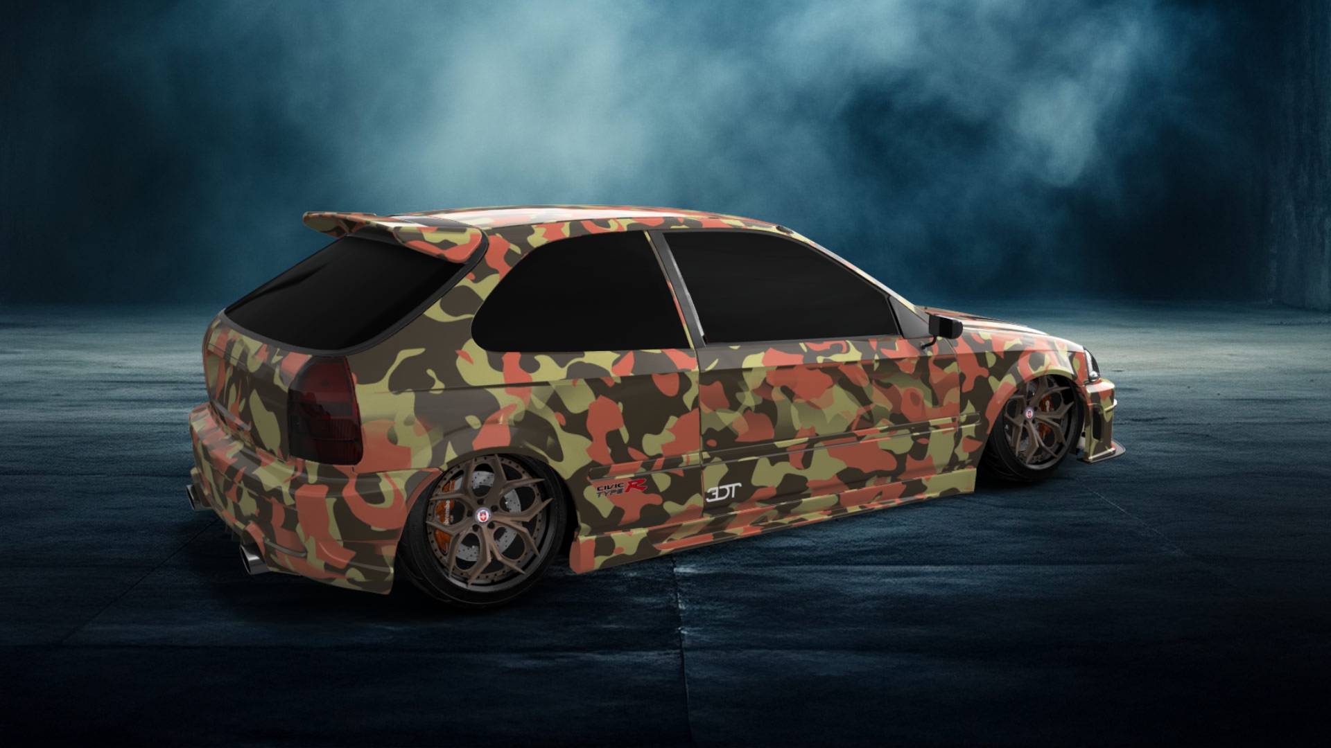 Honda Civic 3 Door Hatchback 1997 Images