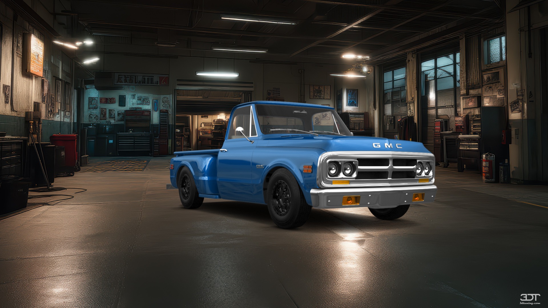 GMC K1500 2 Door pickup truck 1971 tuning