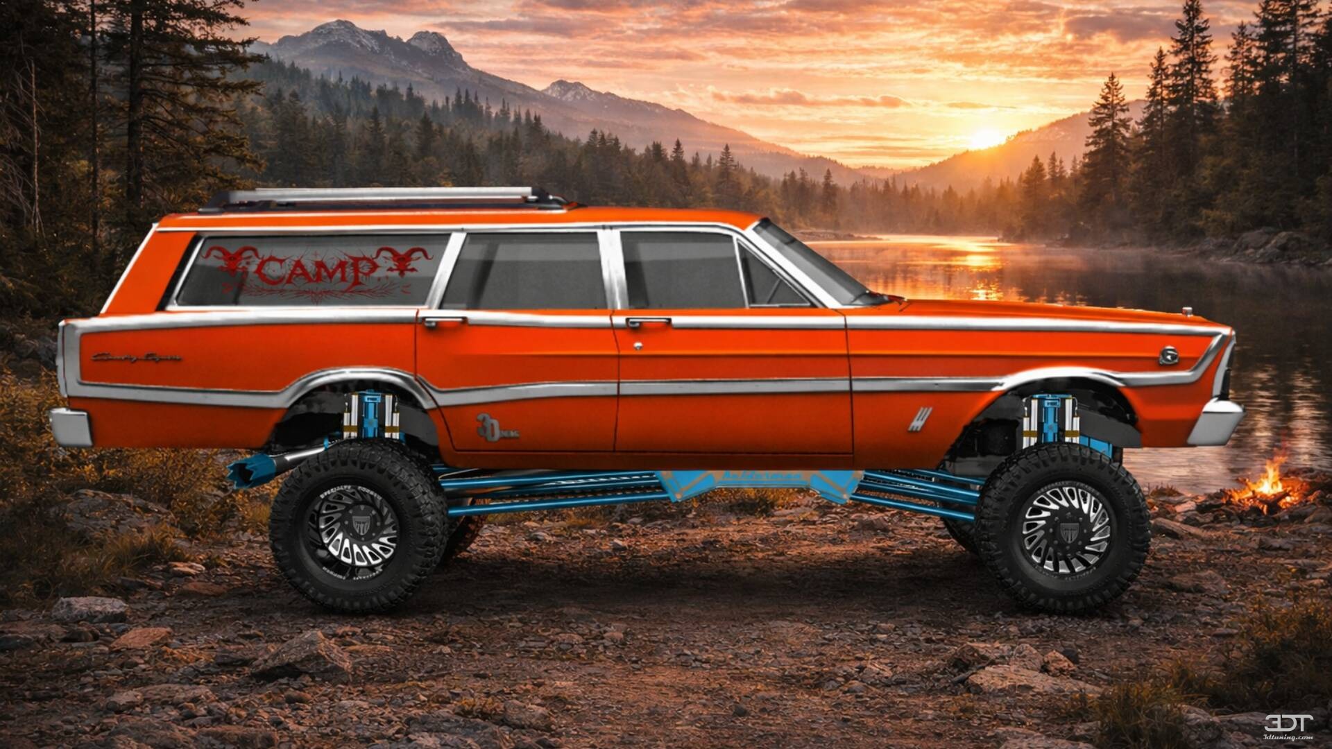 Ford Country Squire Wagon 1966