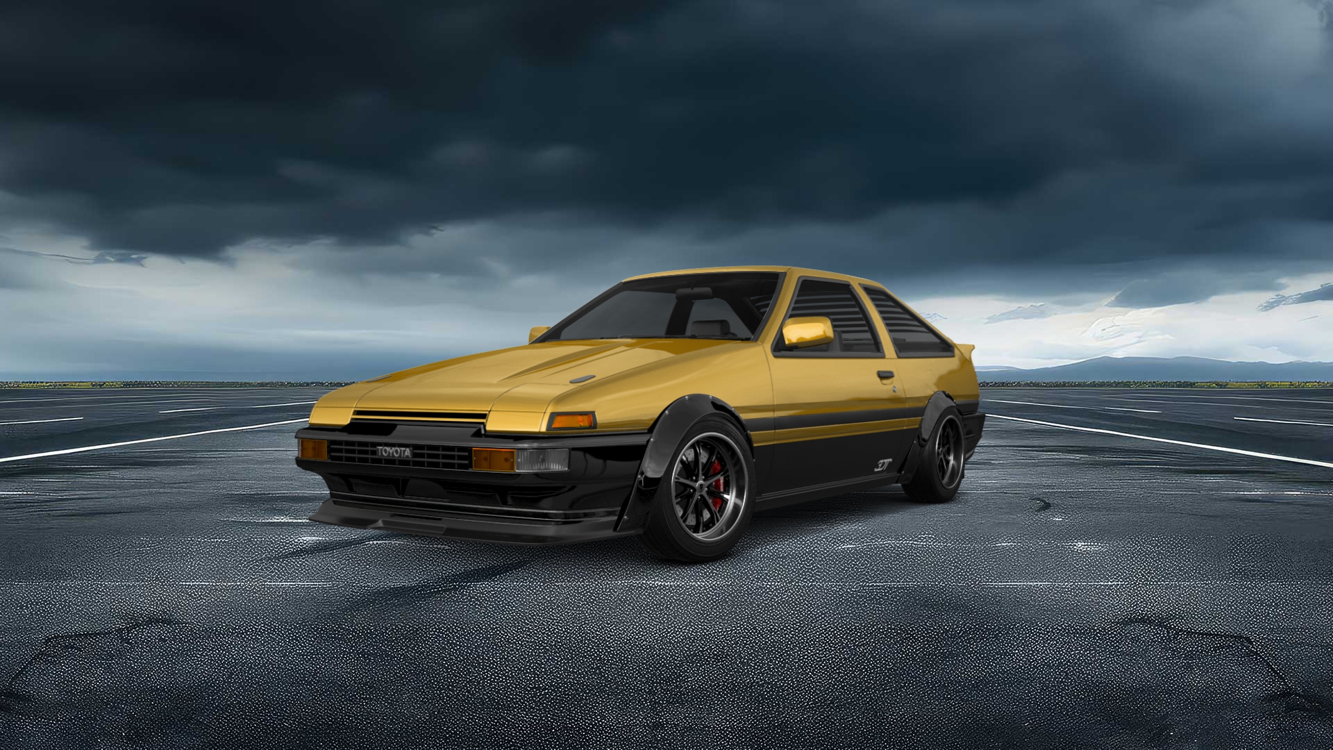 Toyota AE86 3 Door Hatchback 1985 Images