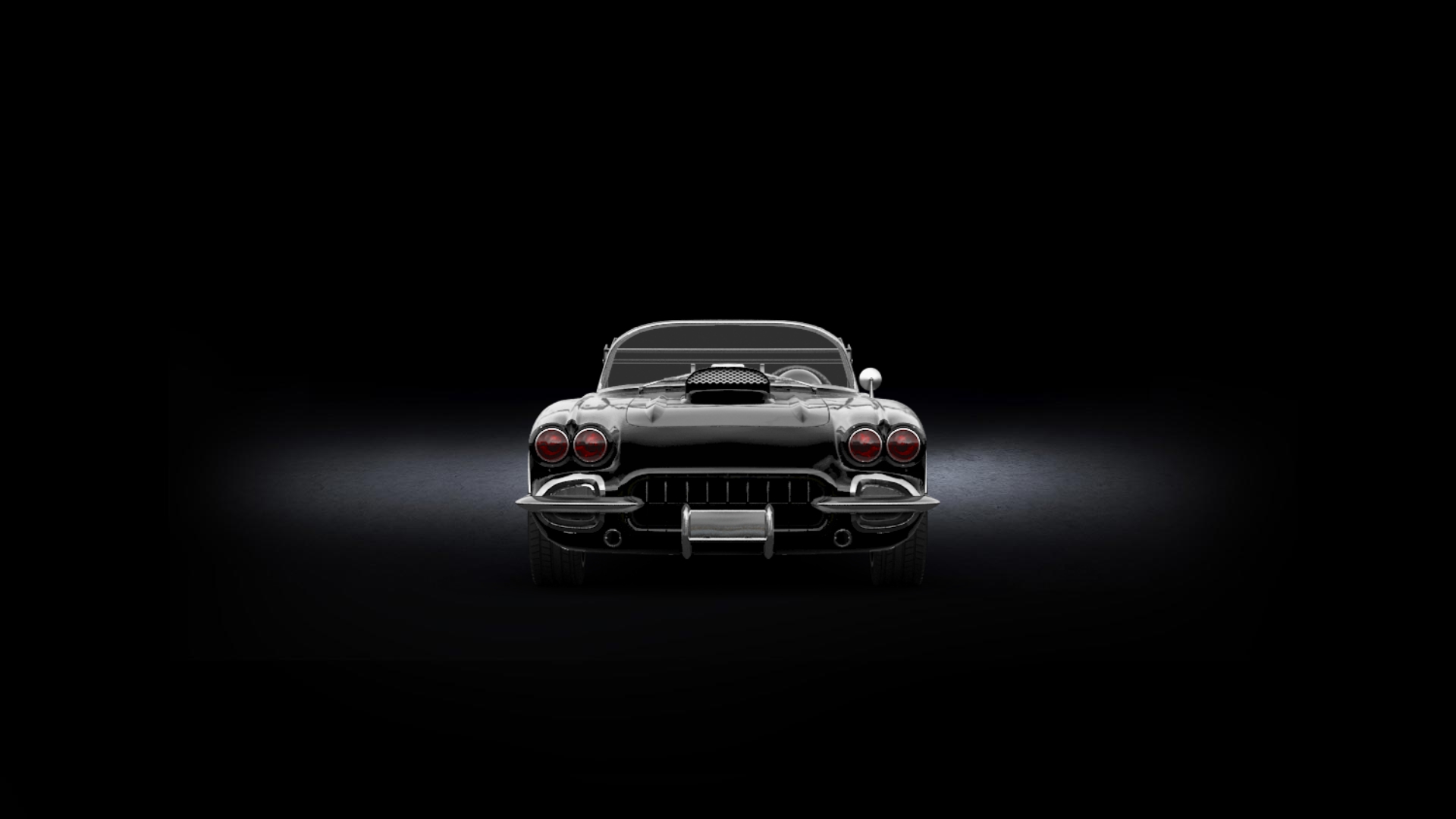 Chevrolet Corvette Convertible Coupe 1958 tuning