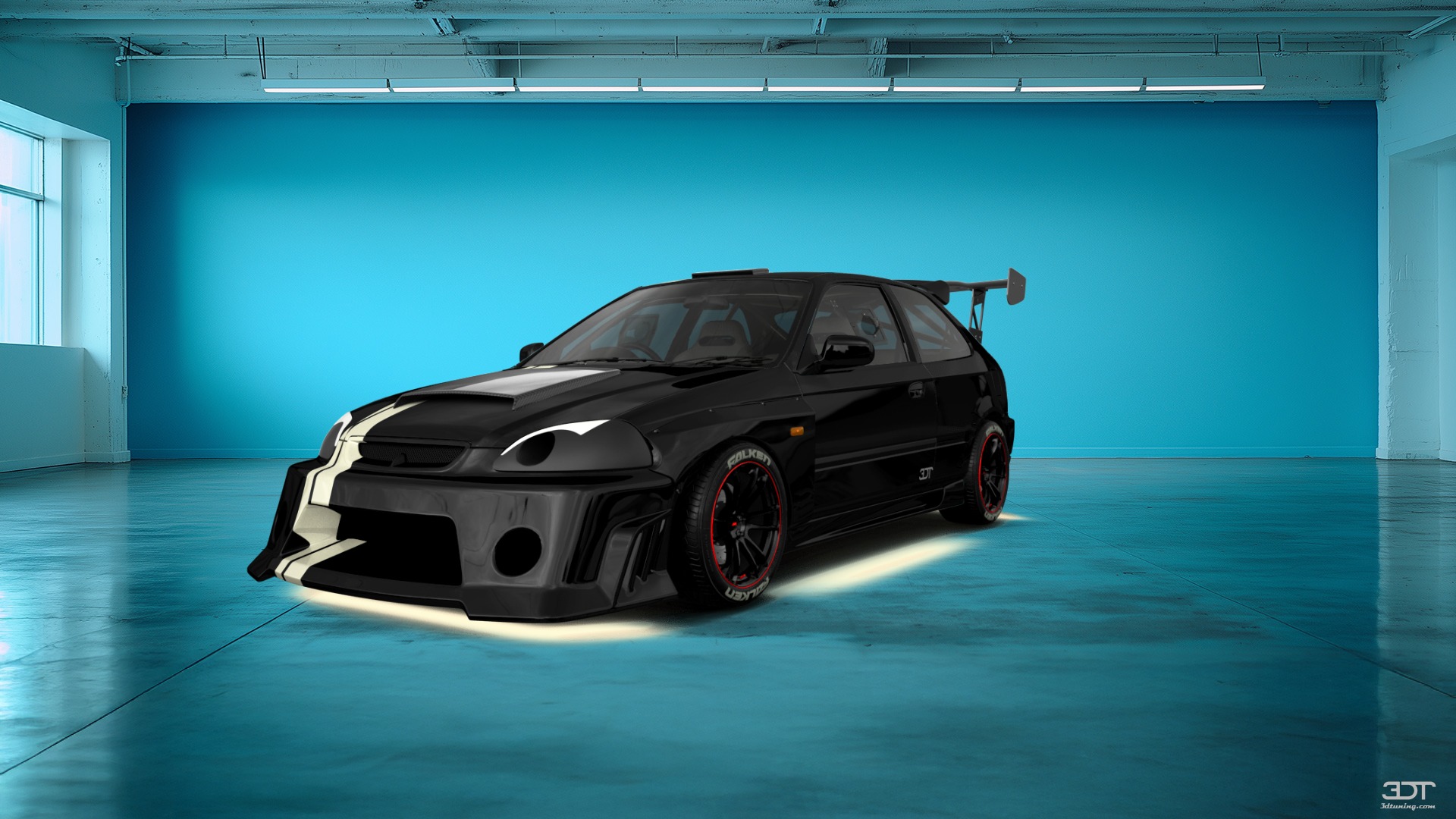 Honda Civic 3 Door Hatchback 1997 tuning
