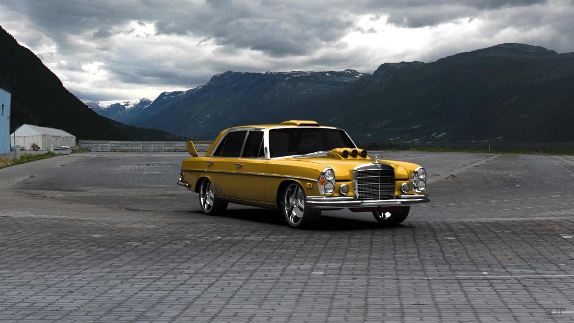 Mercedes 300 Sedan 1972 tuning