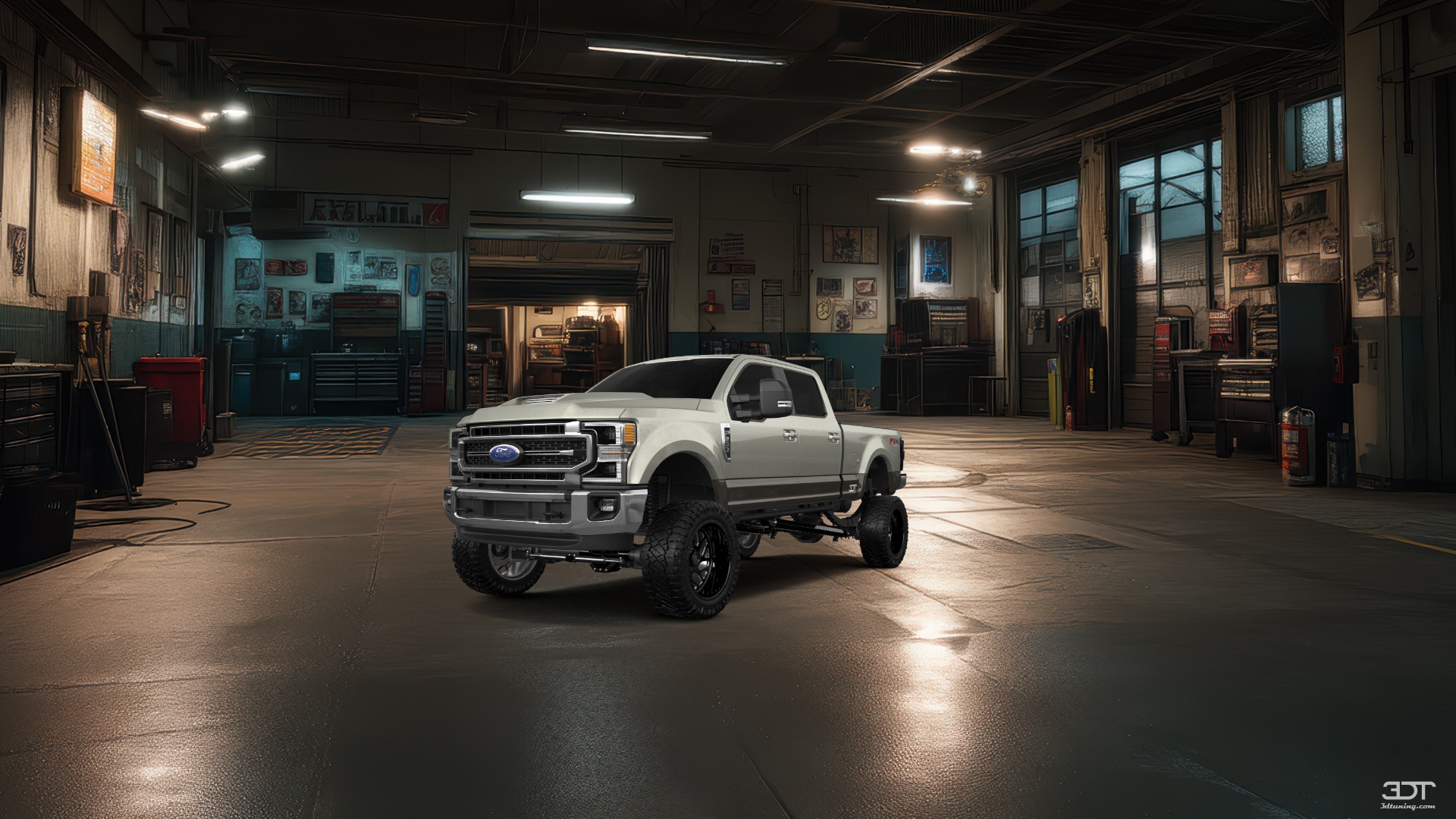Ford F-250 4 Door pickup truck 2021 tuning