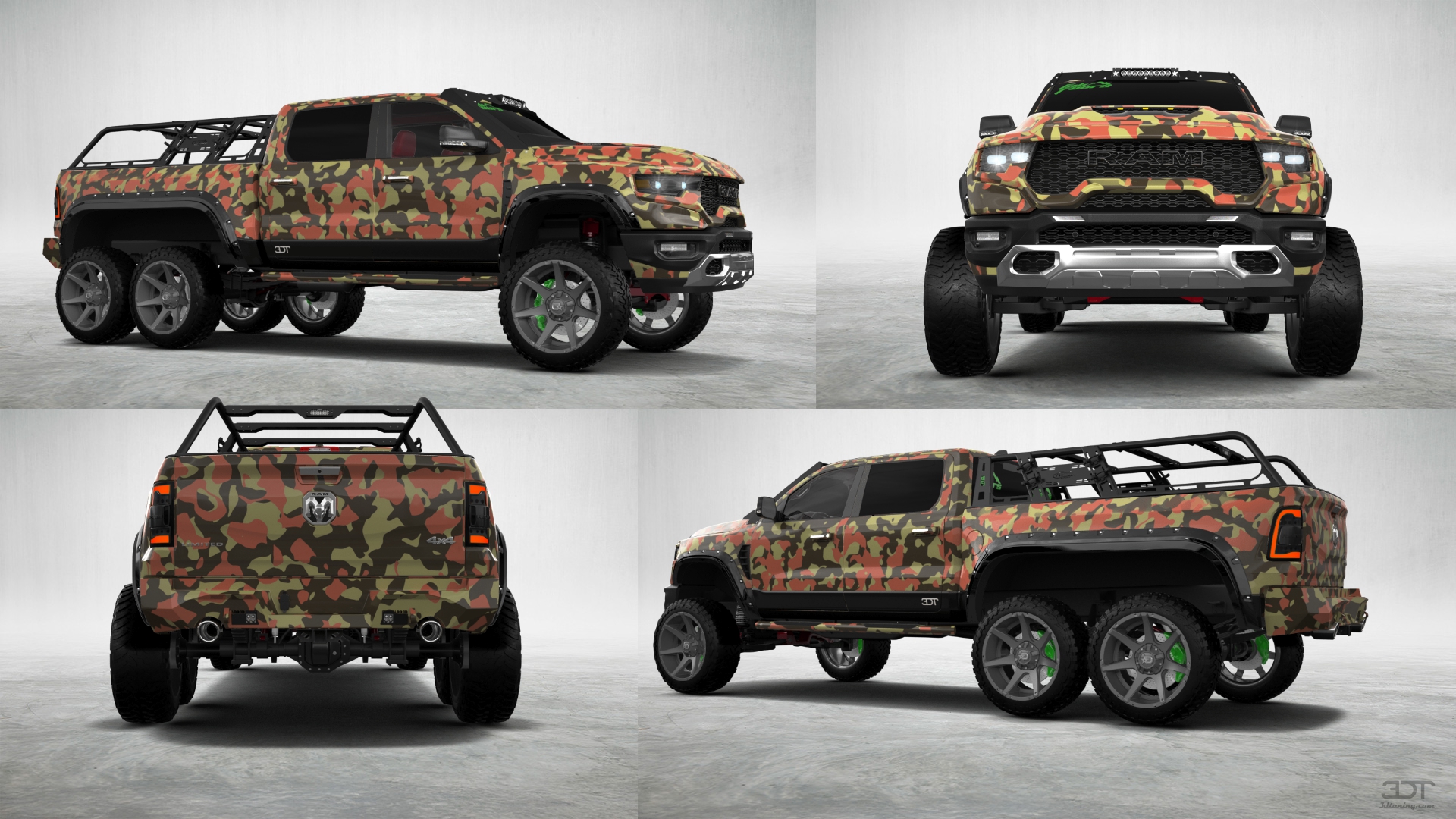 Dodge Ram Hennessey Mammoth 6X6 Truck 2021
