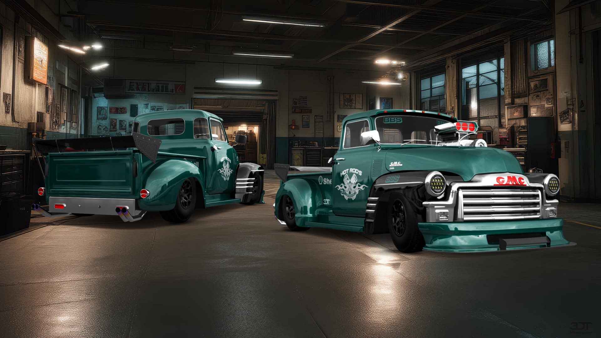 GMC 100 Stepside 2 Door pickup truck 1954 Images