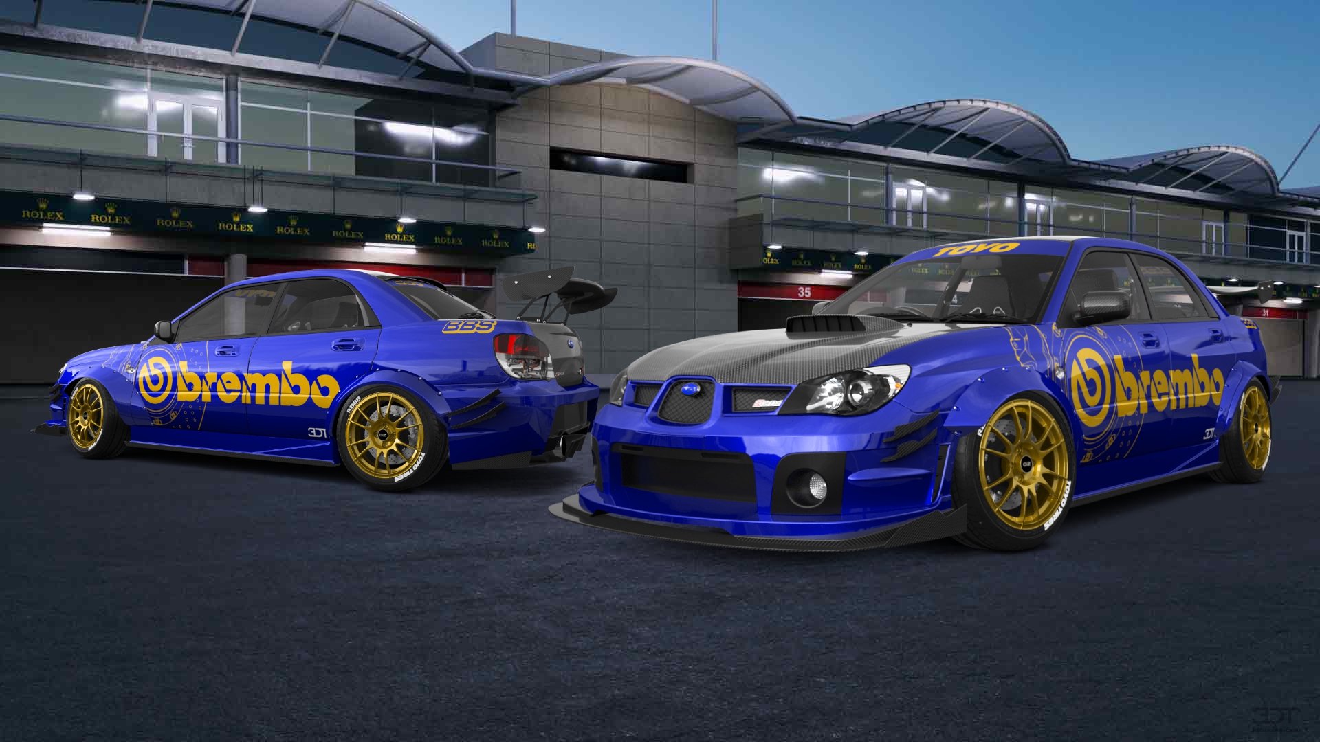 Subaru Impreza S204 4 Door Saloon 2006 Images