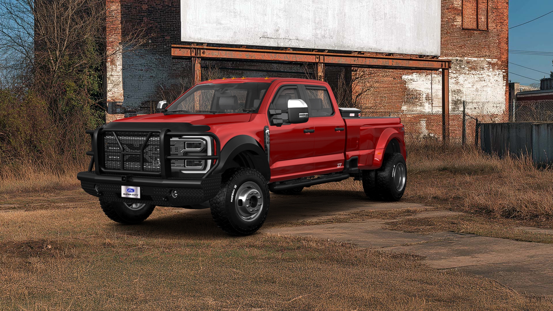 Ford F-350 DRW Crew Cab 4 Door pickup truck 2023 tuning