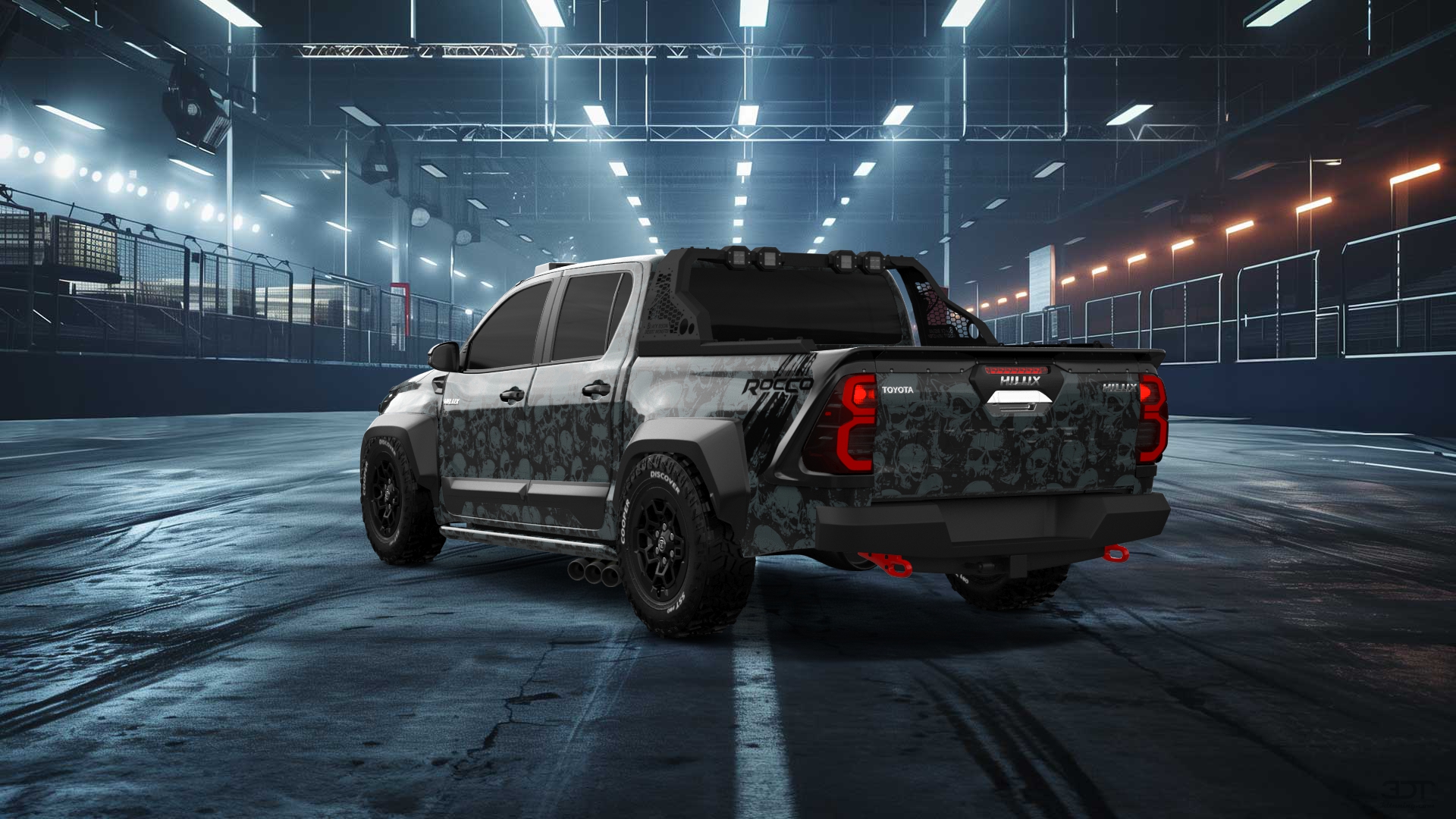 Toyota Hilux Double Cab 4 Door pickup truck 2015 tuning