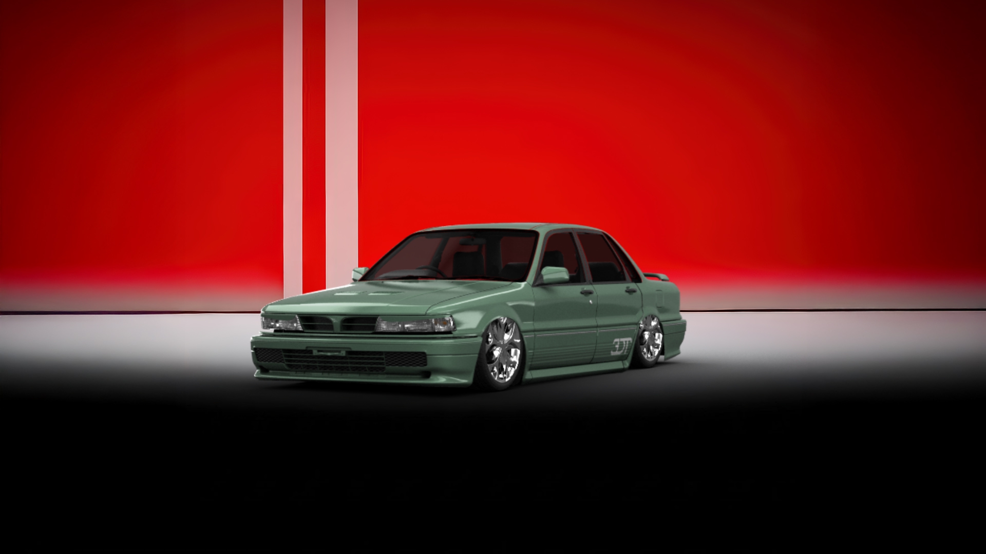Mitsubishi Galant Sedan 1987 tuning