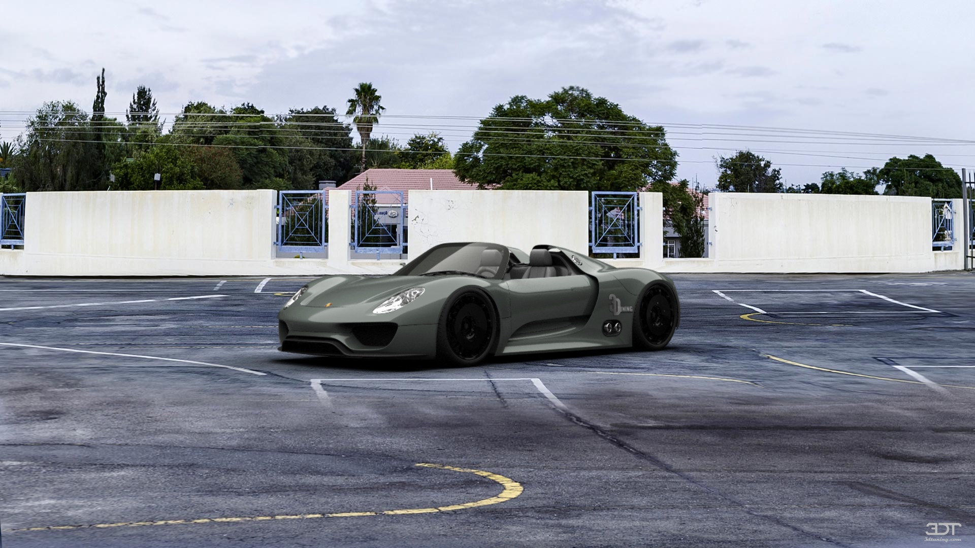 Porsche 918 Roadster 2012 tuning