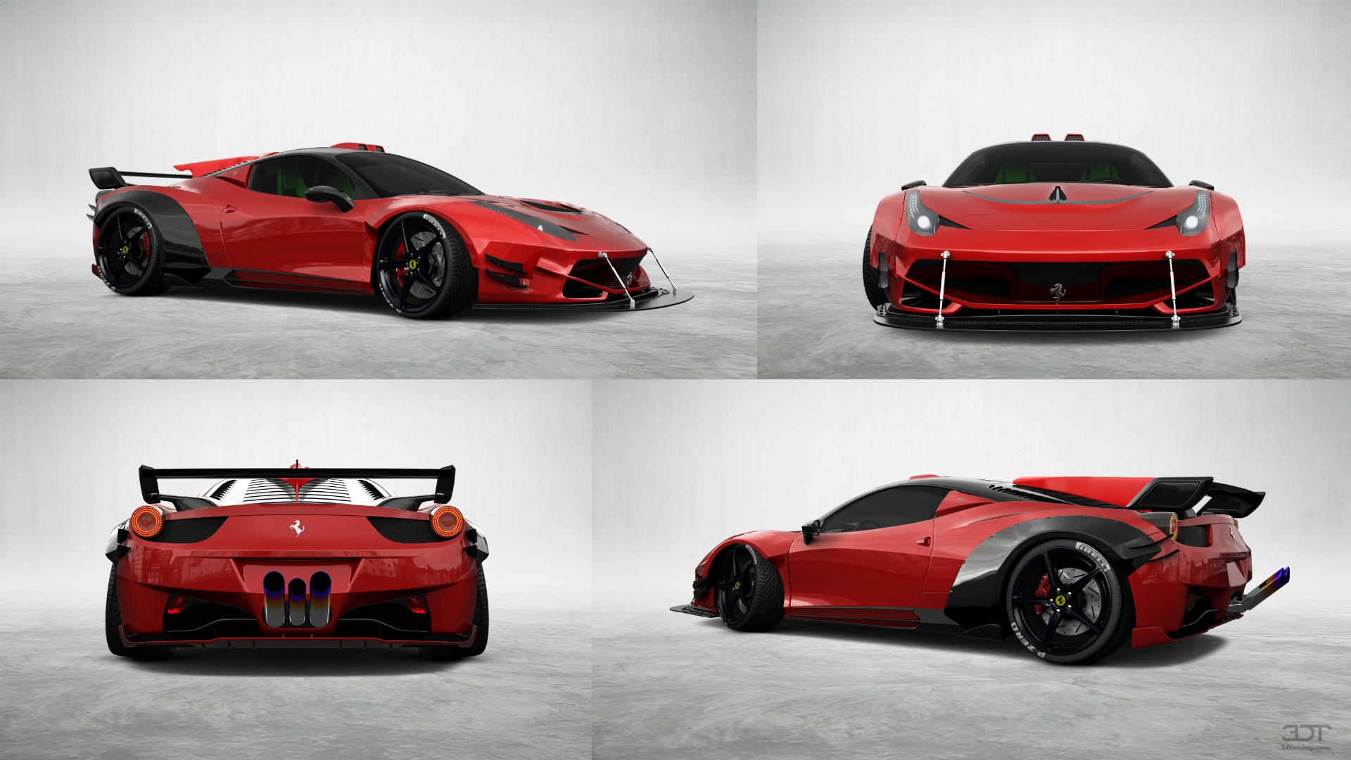 Ferrari 458 Italia 2 door spider 2010 tuning