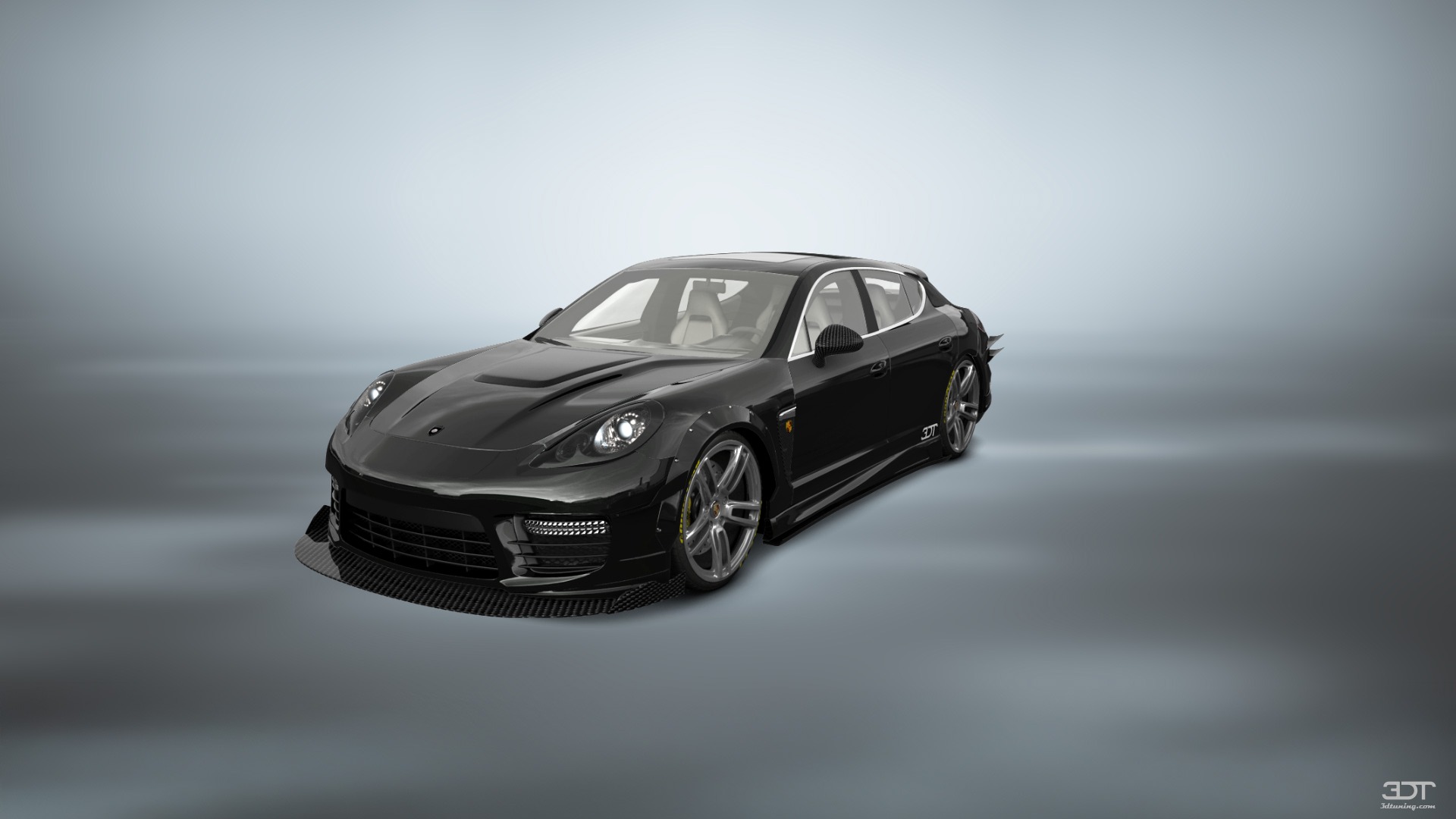 Porsche Panamera 4 door fastback saloon 2011