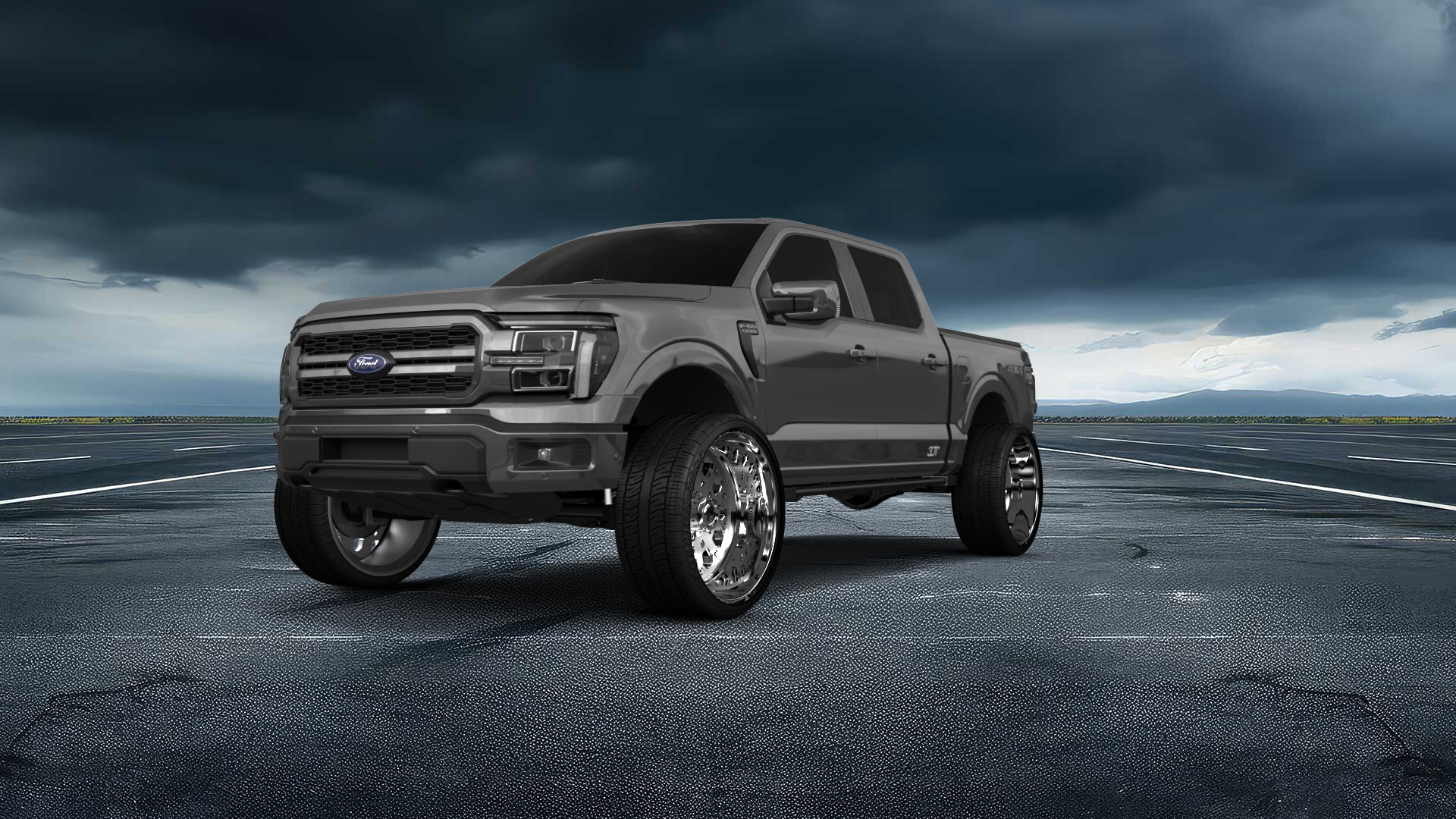 Ford F-150 SuperCrew 4 Door pickup truck 2024 tuning