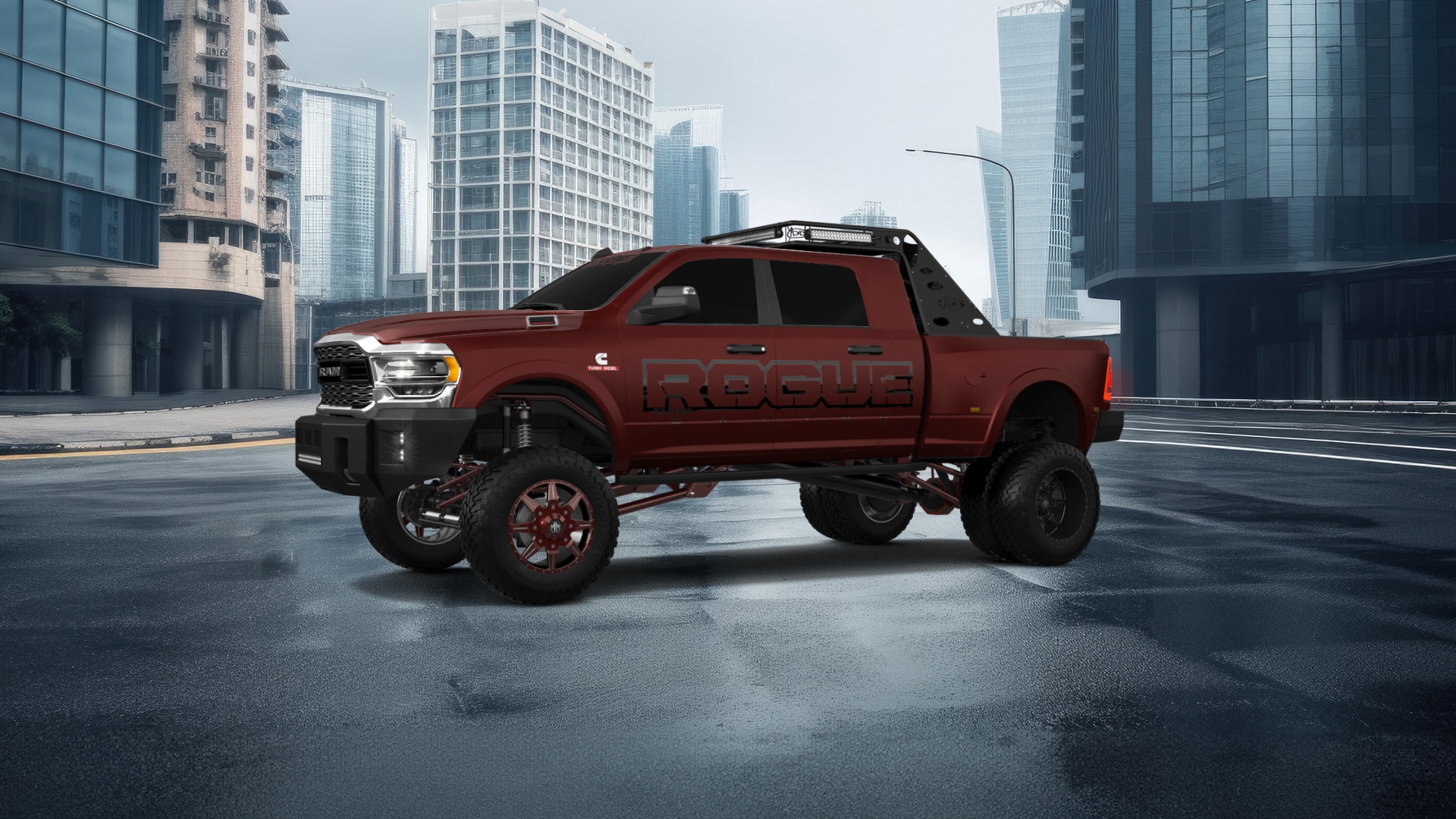 Dodge Ram 3500 4 Door pickup truck 2020