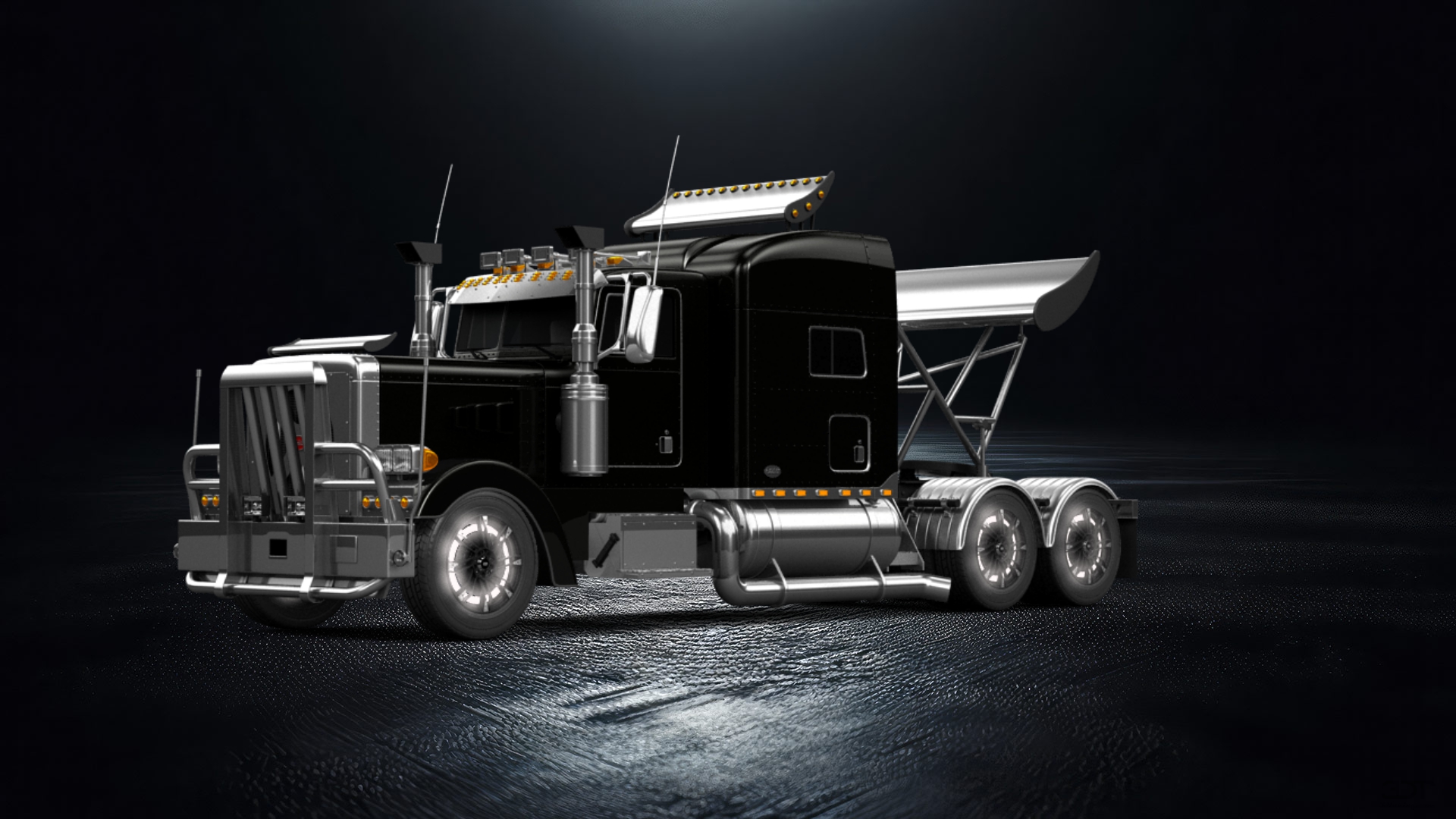Peterbilt 359 Truck 1987