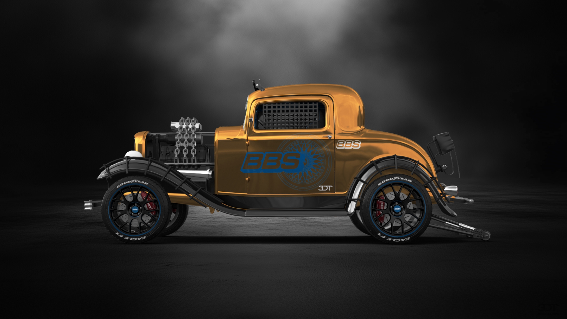 Ford Model B Deluxe 2 Door Coupe 1932 tuning