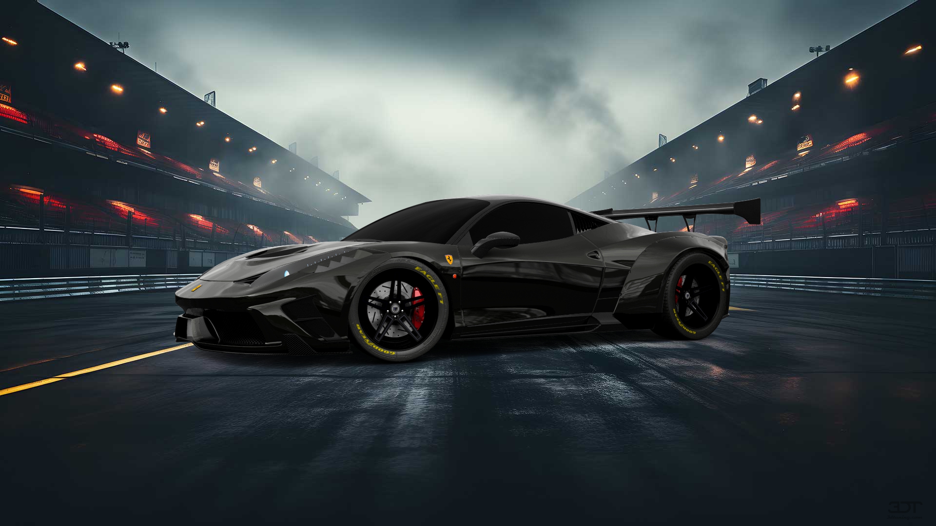 Ferrari 458 Italia 2 door spider 2010 tuning