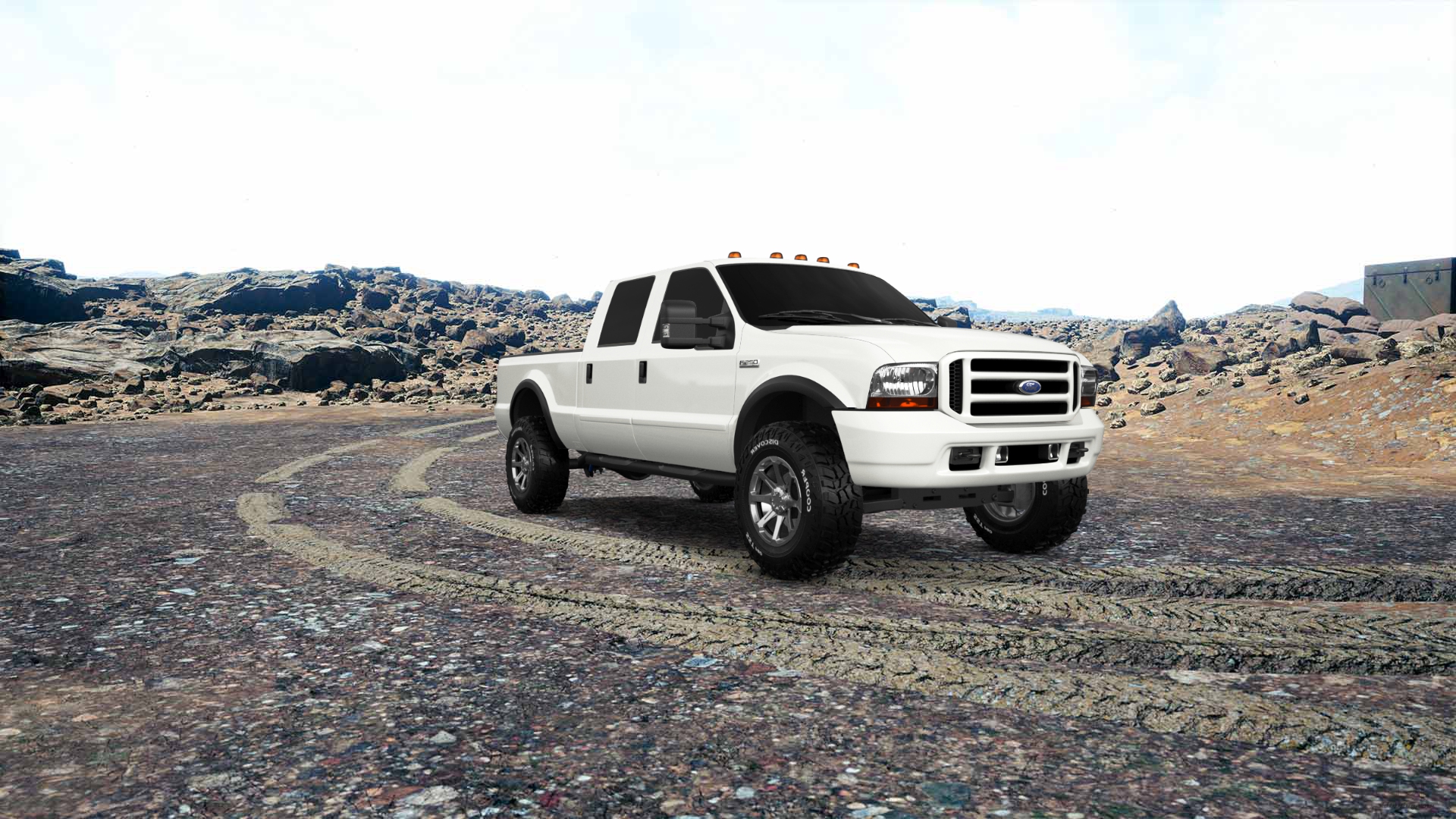 Ford F-250 Crew Cab 4 Door pickup truck 1999 tuning