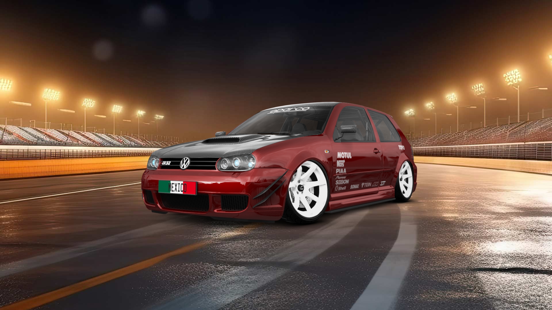 Volkswagen Golf 4 (mk4) 3 Door Hatchback 1997 tuning