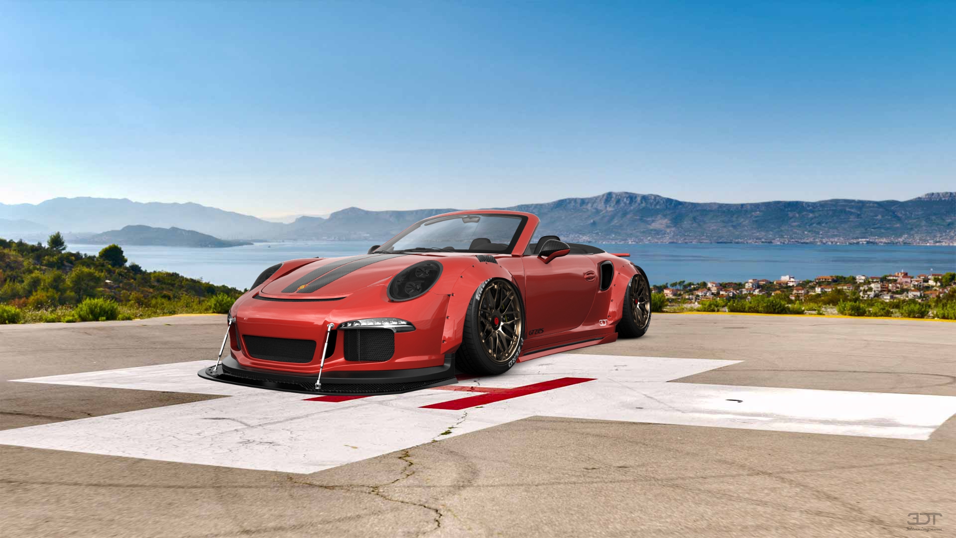 Porsche 911 Turbo S 2 Door Convertible 2014